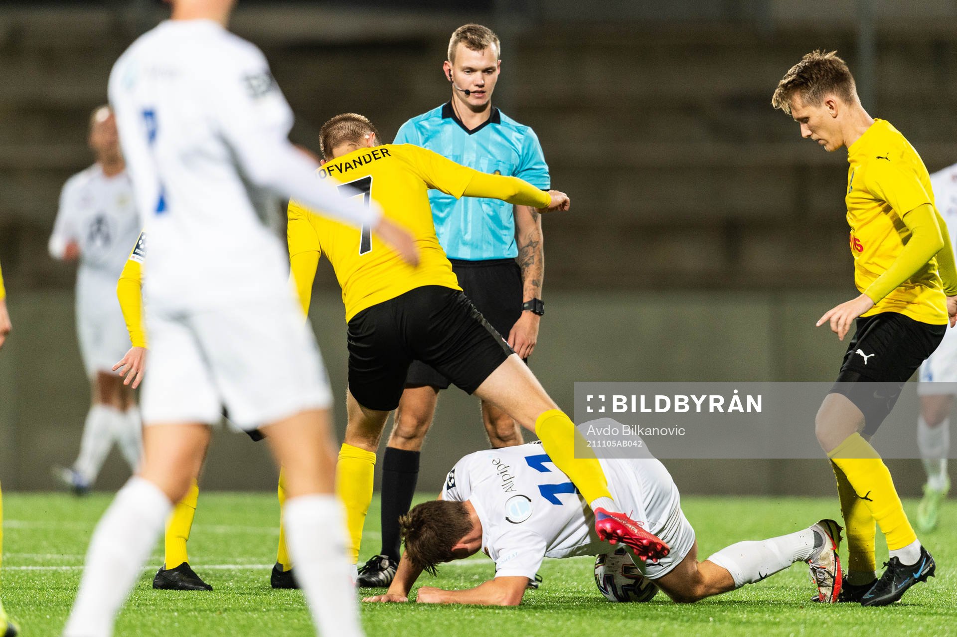 Lunds Måns Hofvander och IFK Malmös Emil Jönsson
