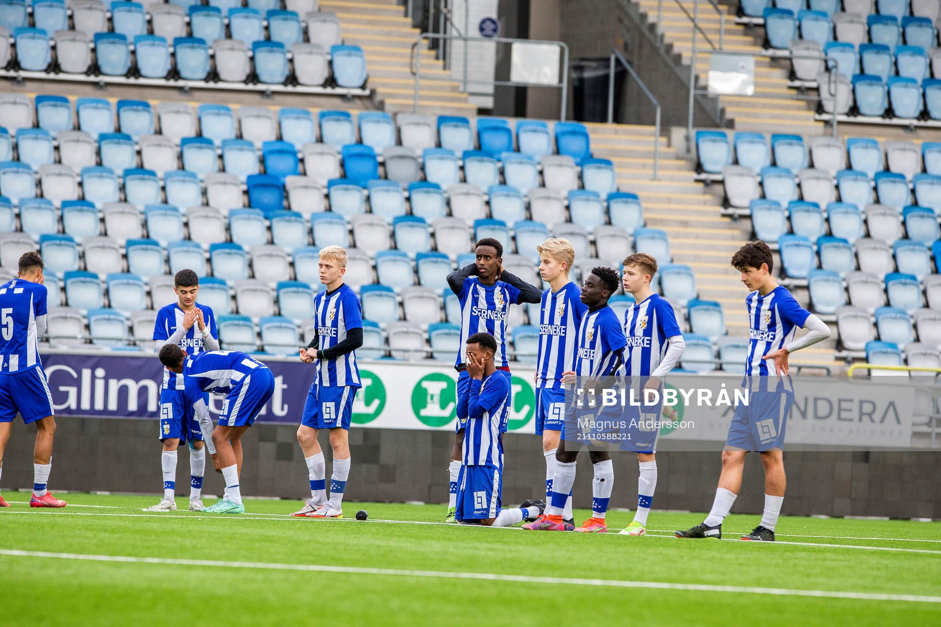 IFK Göteborgs Jimi Dos Reis Nikko, Melvin Koliqi, Ben
