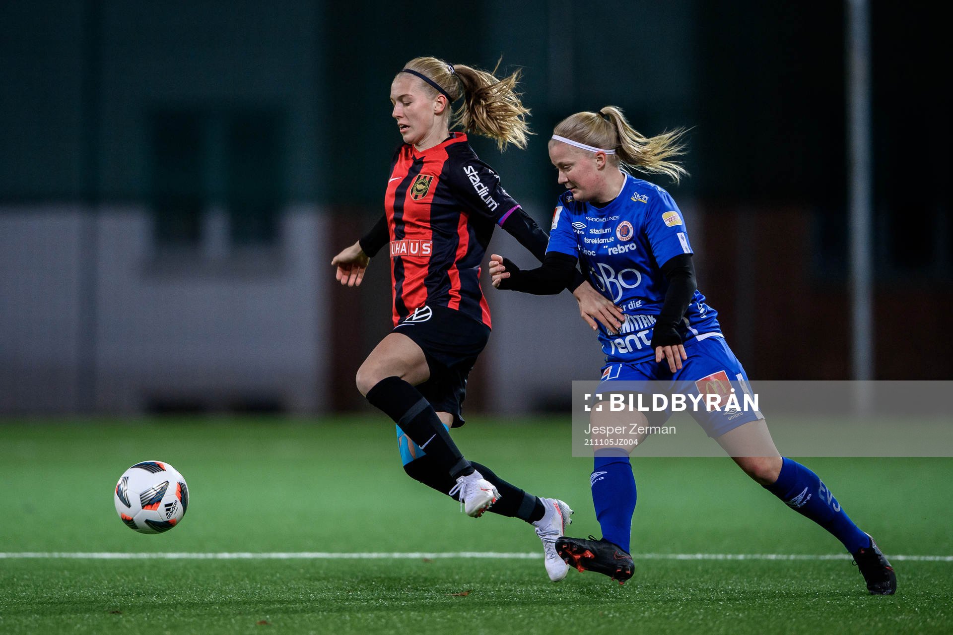 Brommapojkarnas Saga Swedman och Örebros Rebecka Elisabeth