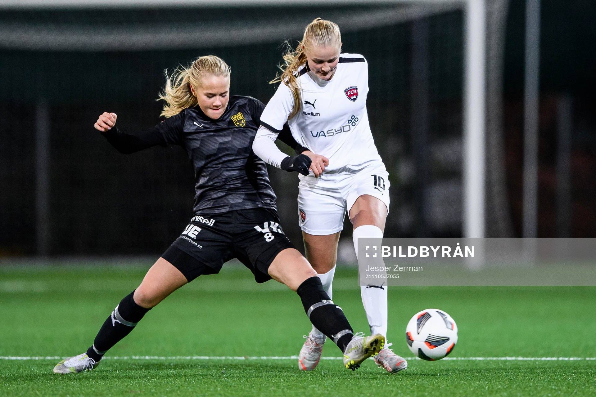 Umeås Vera Croné och Rosengårds Hanna Stenberg