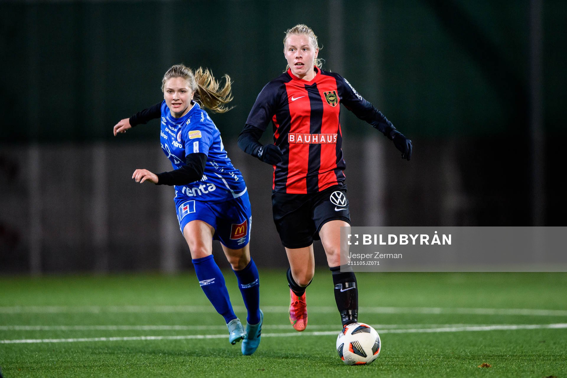 Örebros Eila Wennerholm och Brommapojkarnas Liv Brunzell