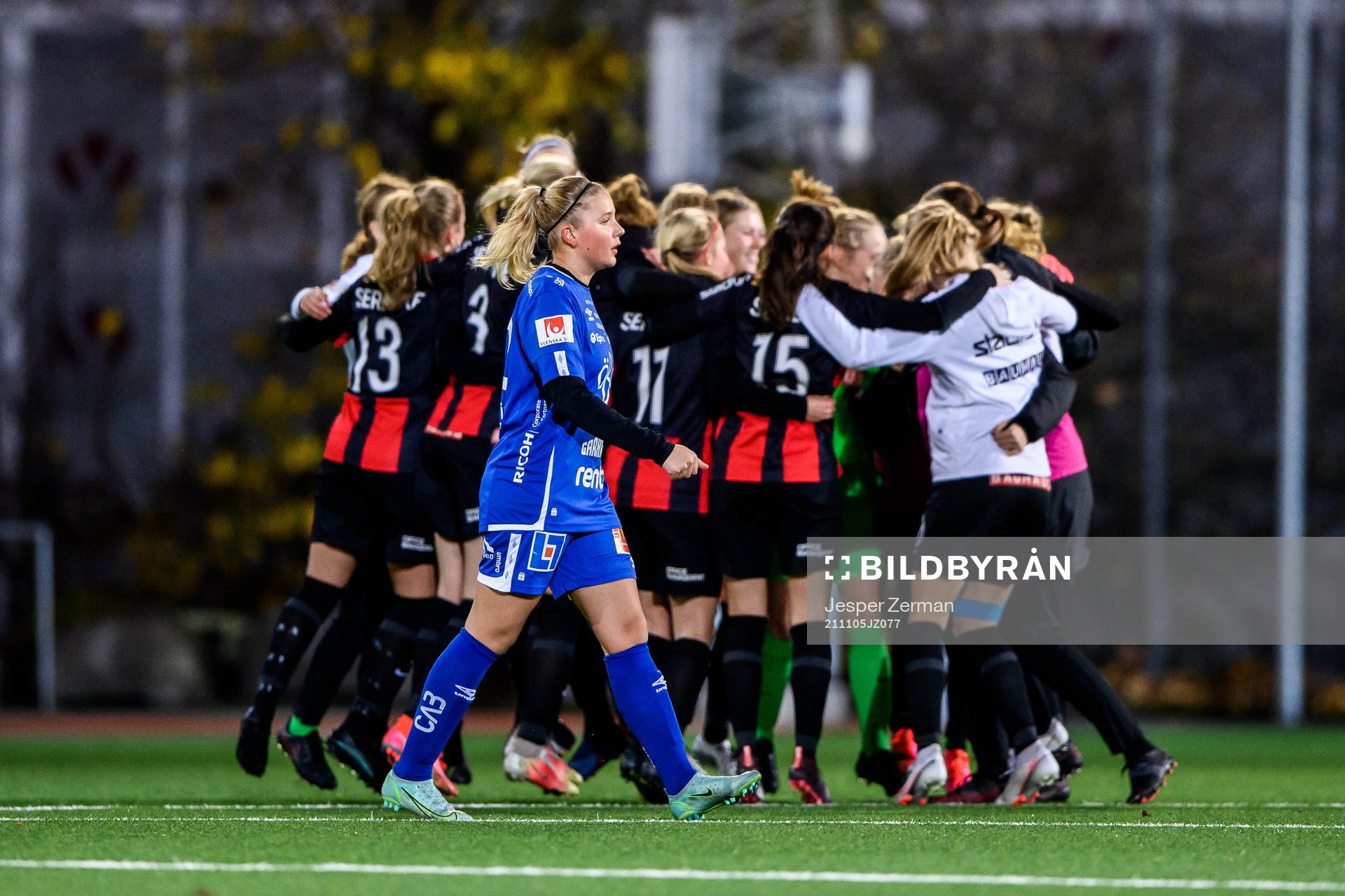Örebros Lisa Aronsson deppar framför Brommapojkarnas