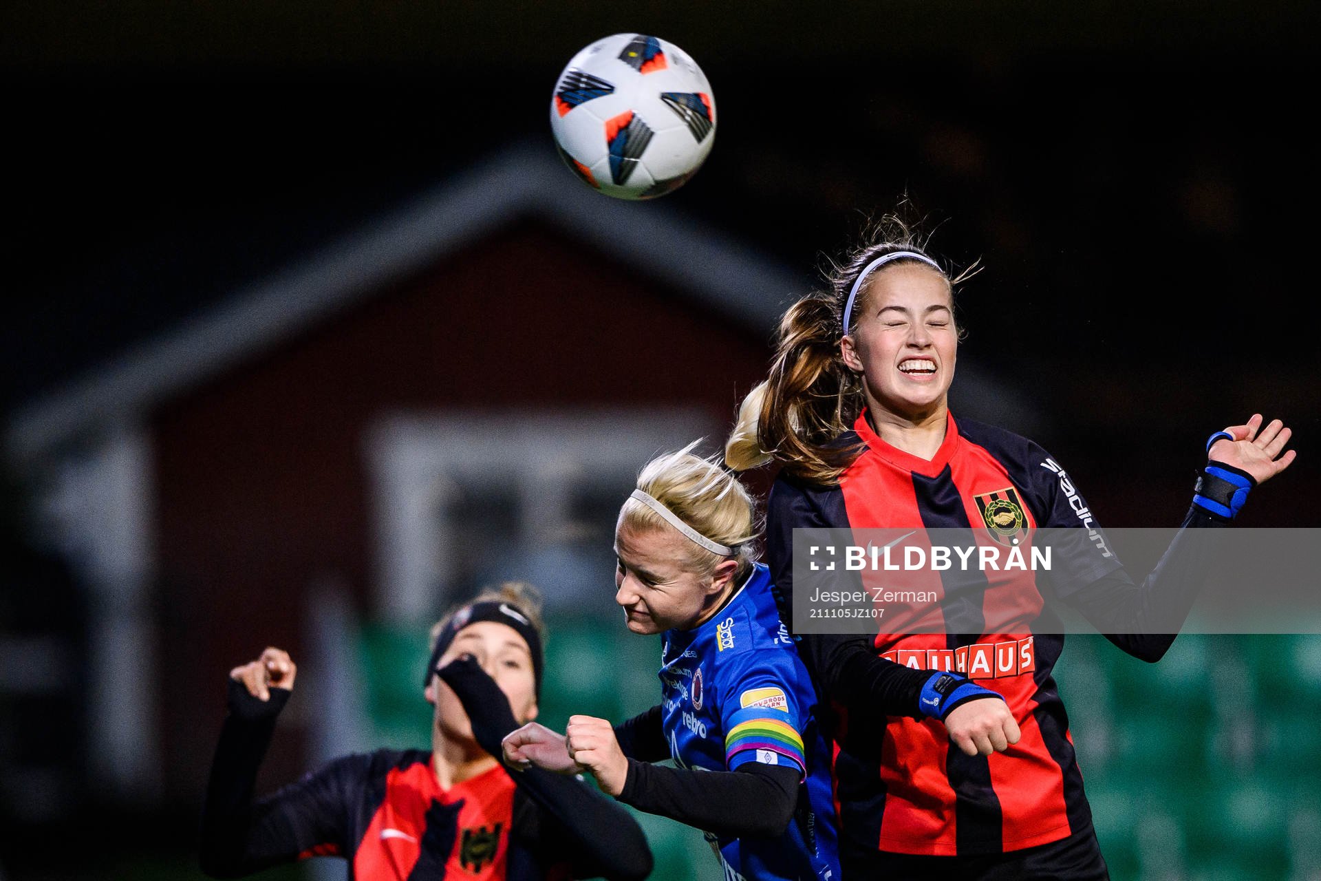 Örebros Clara Heiche och Brommapojkarnas Nora Oldmark
