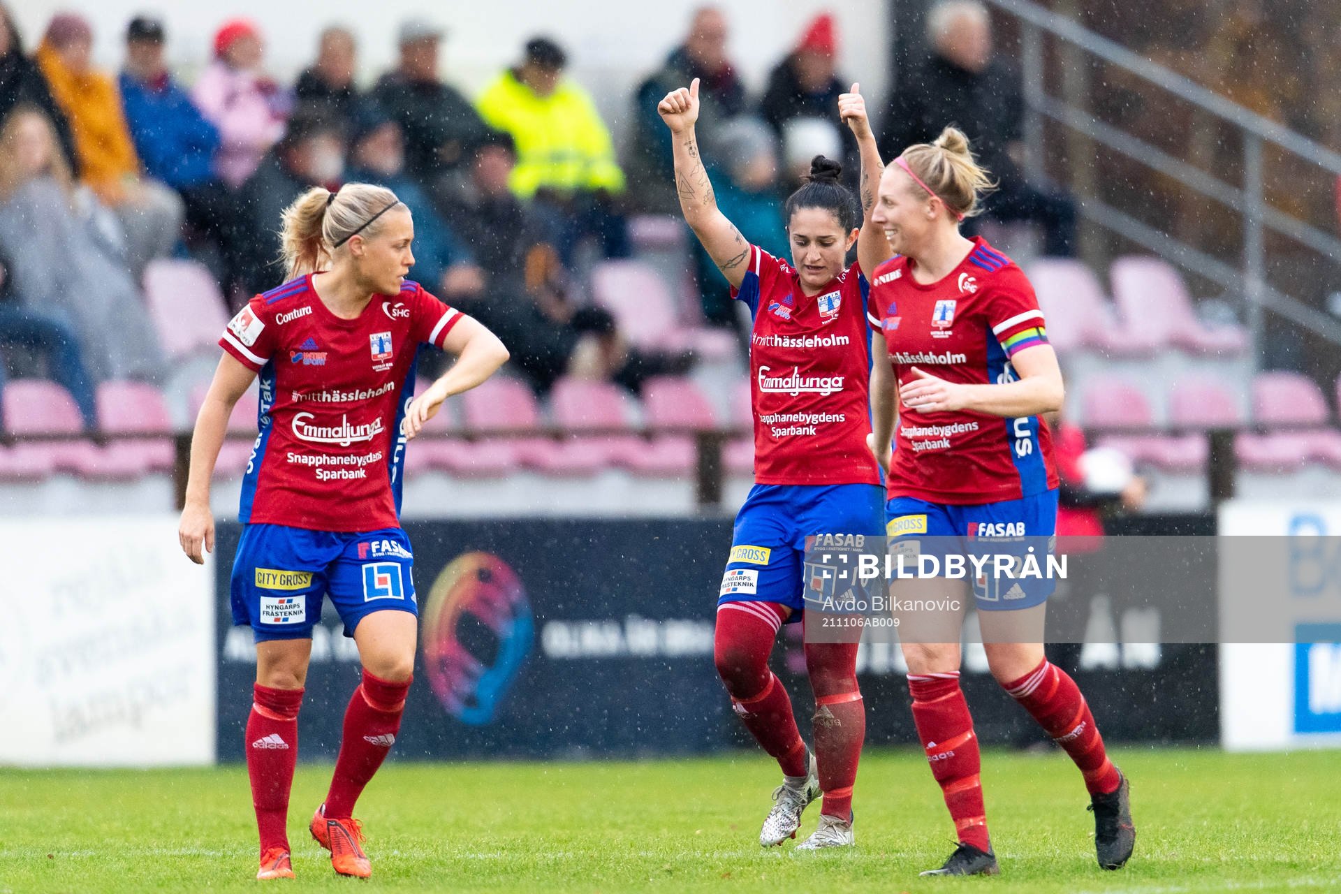 Vittsjös Vittsjös Fernanda Da Silva jublar