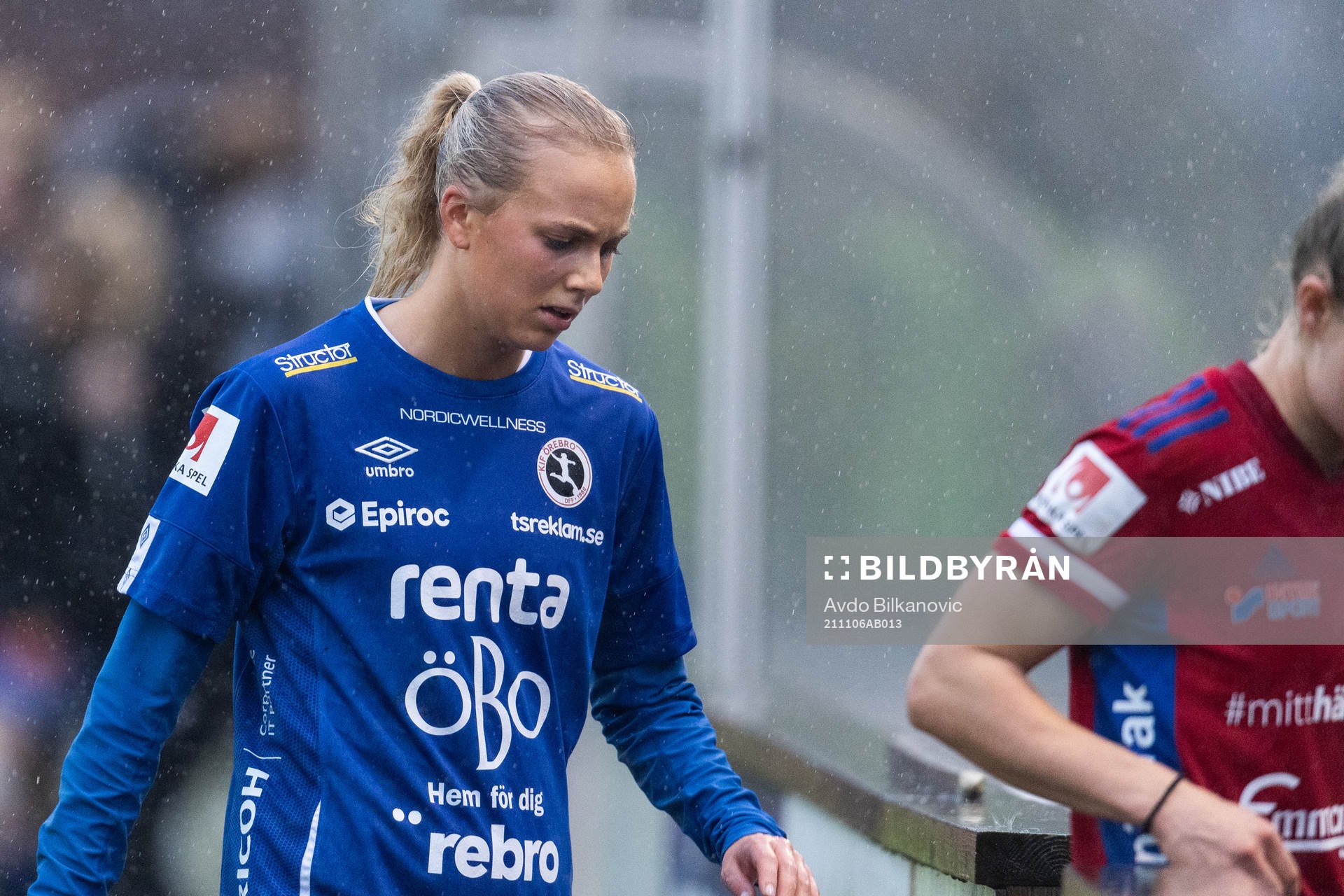 Örebros Sara Lilja Vidlund deppar