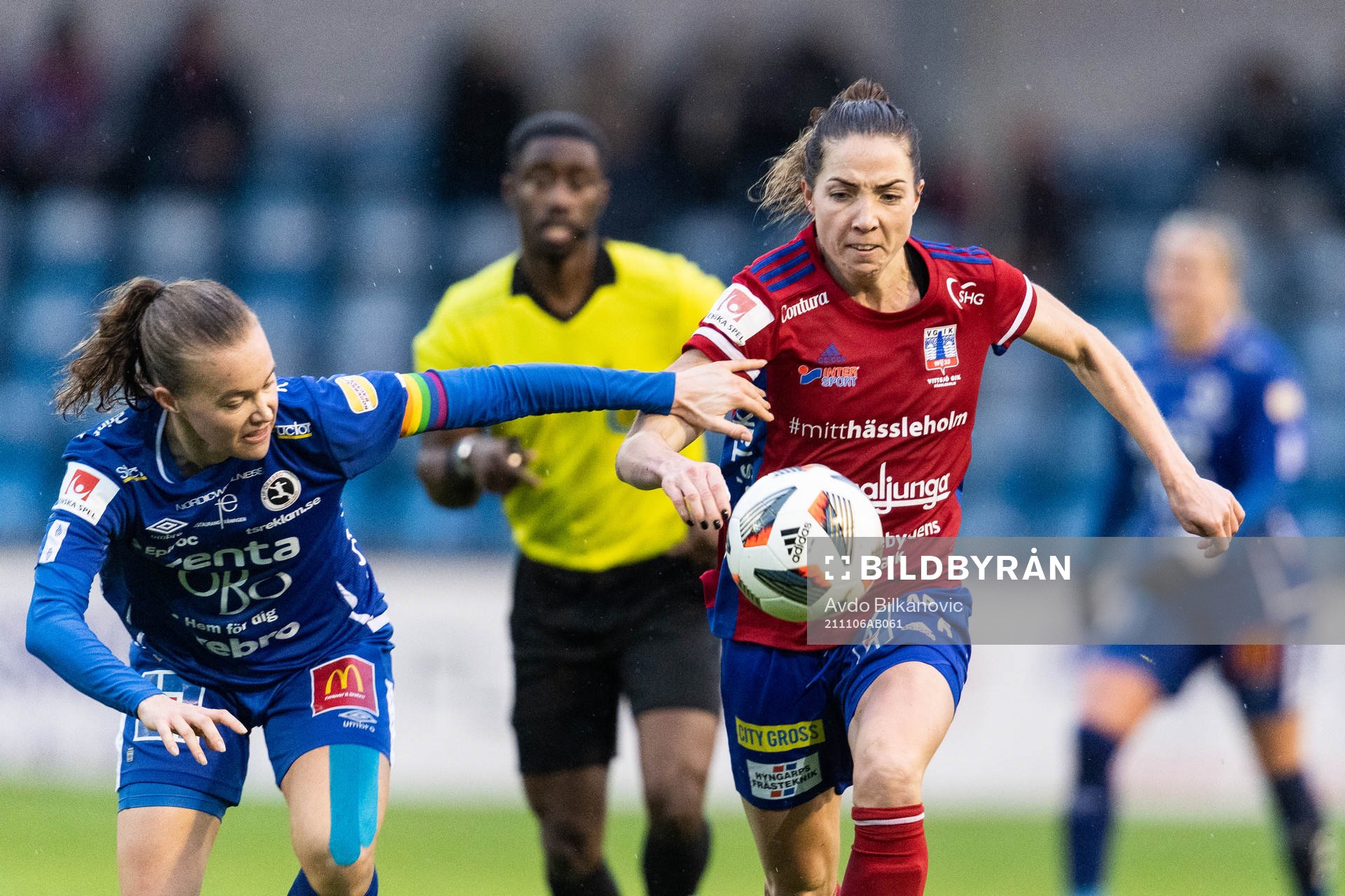Vittsjös Clara Markstedt och Örebros Frida Abrahamsson