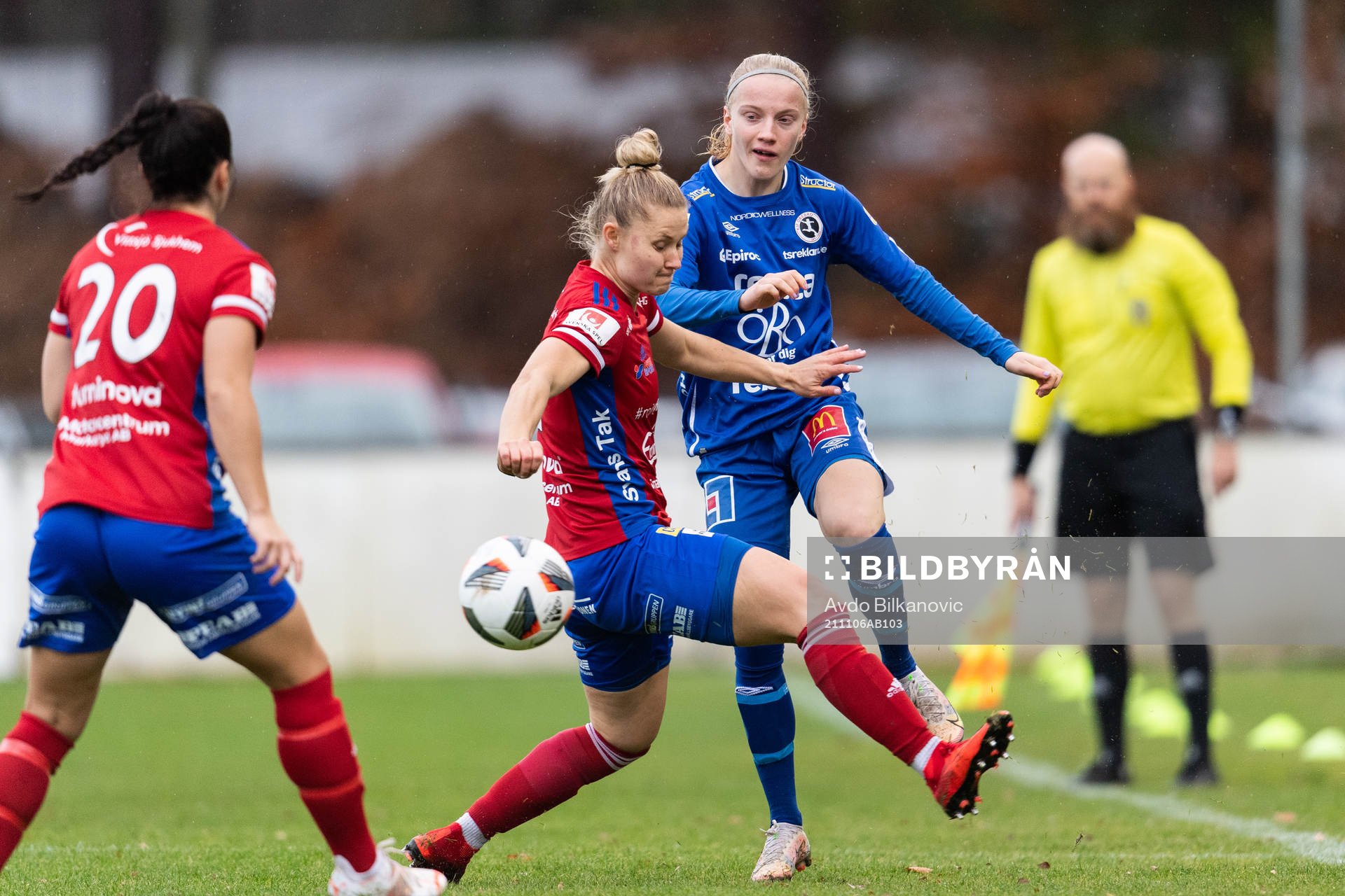 Vittsjös Mie Leth Jans och Örebros Anna Sandberg