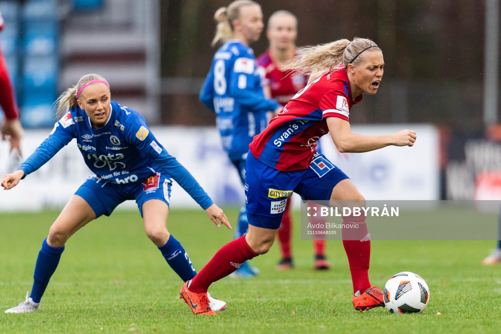 Vittsjös Nellie Persson och Örebros Sara Lilja Vidlund