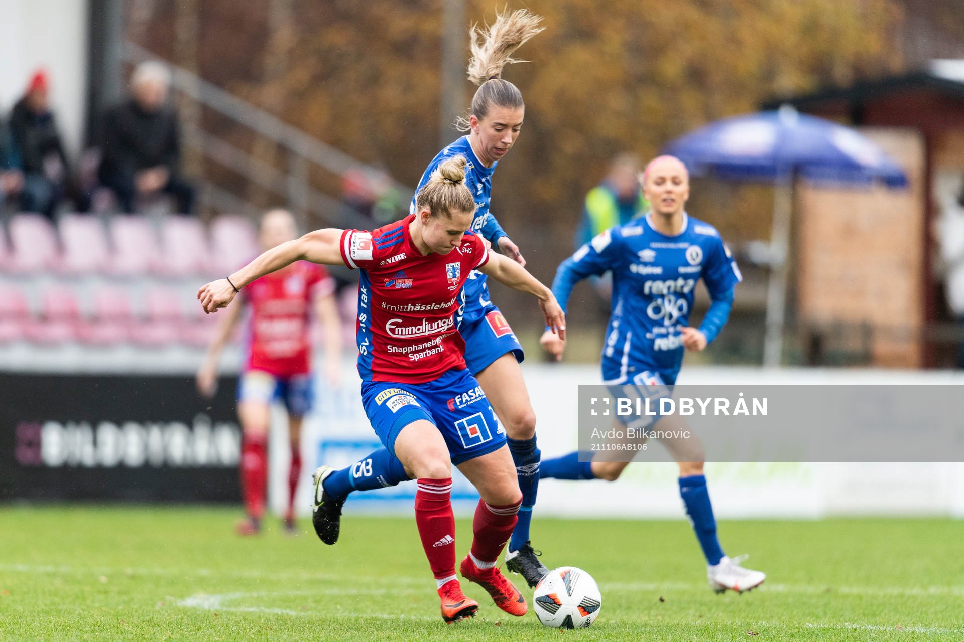 Vittsjös Mie Leth Jans och Örebros Wilma Öhman