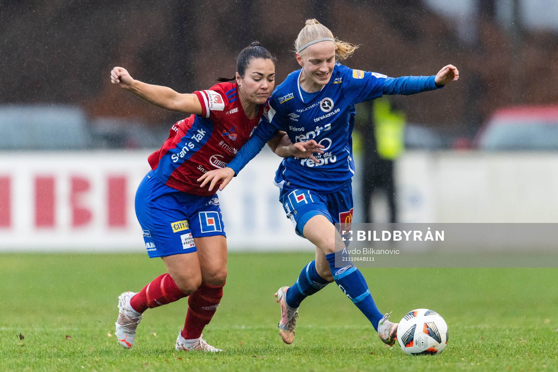 Vittsjös Michelle De Jongh och Örebros Anna Sandberg