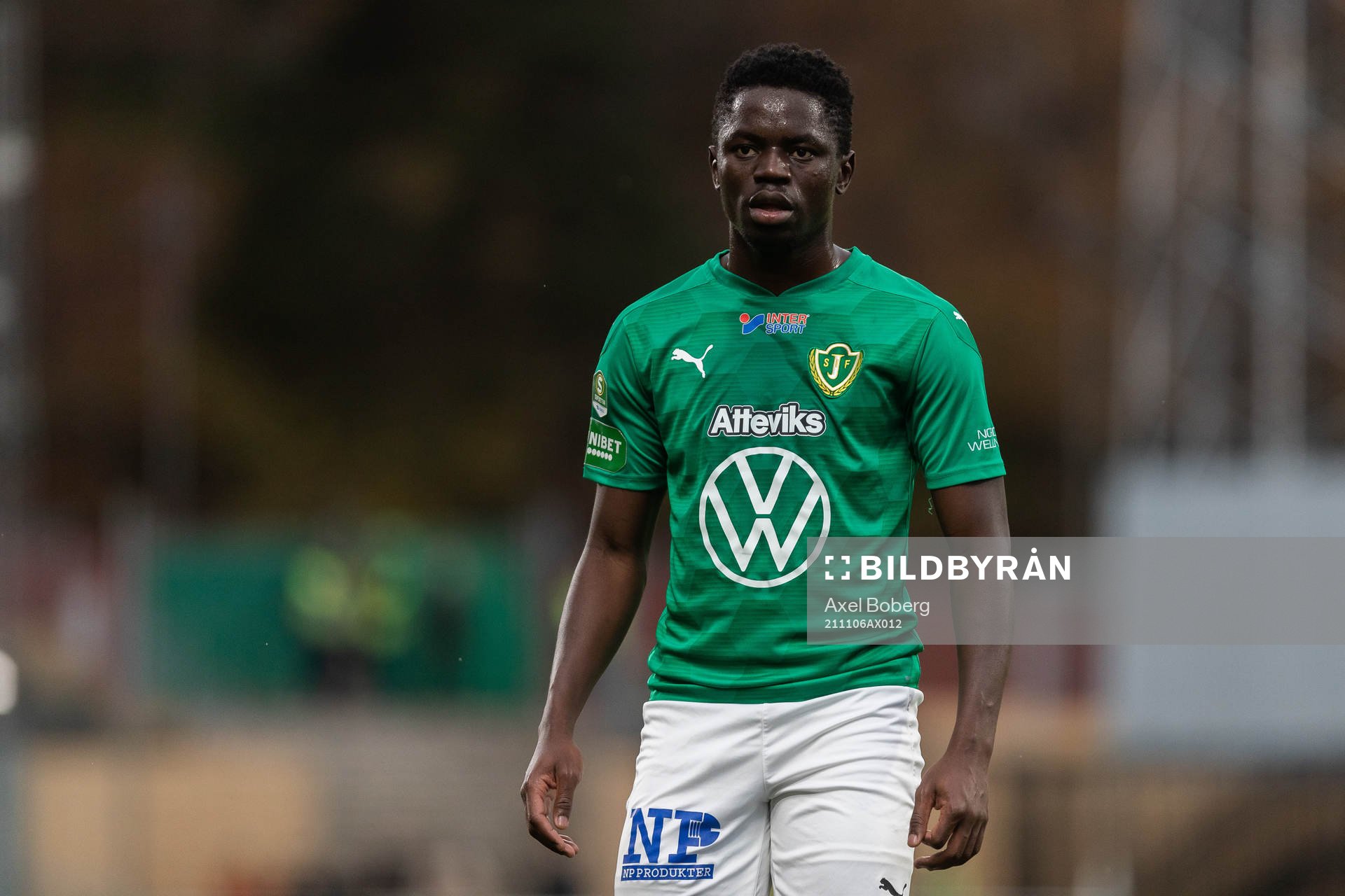Jönköpings Eric Johana Omondi deppar