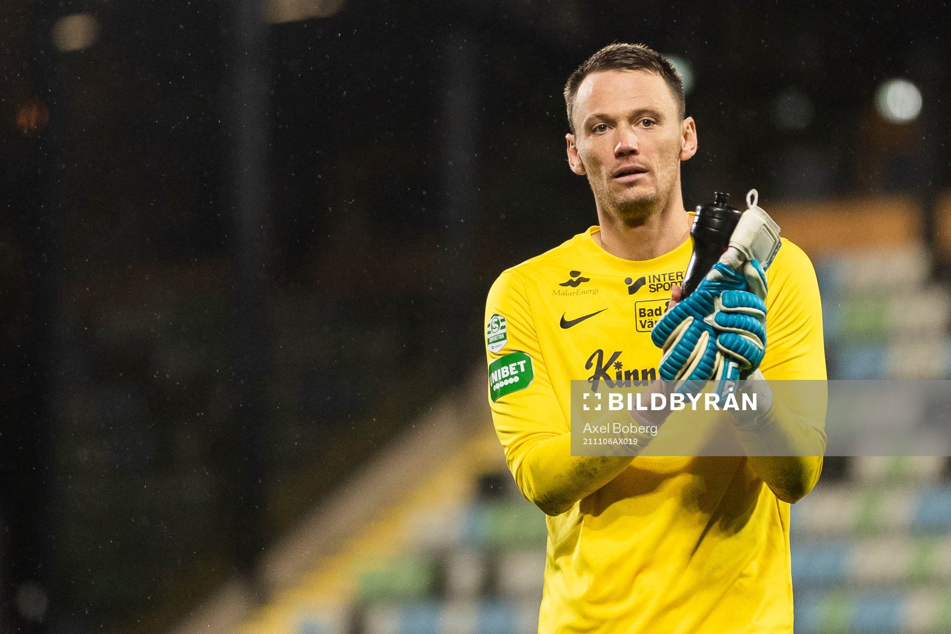 Västerås målvakt Anton Fagerström