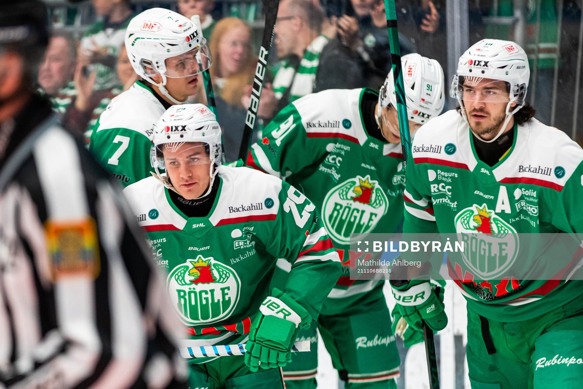 Rögles Tyler Kelleher jublar