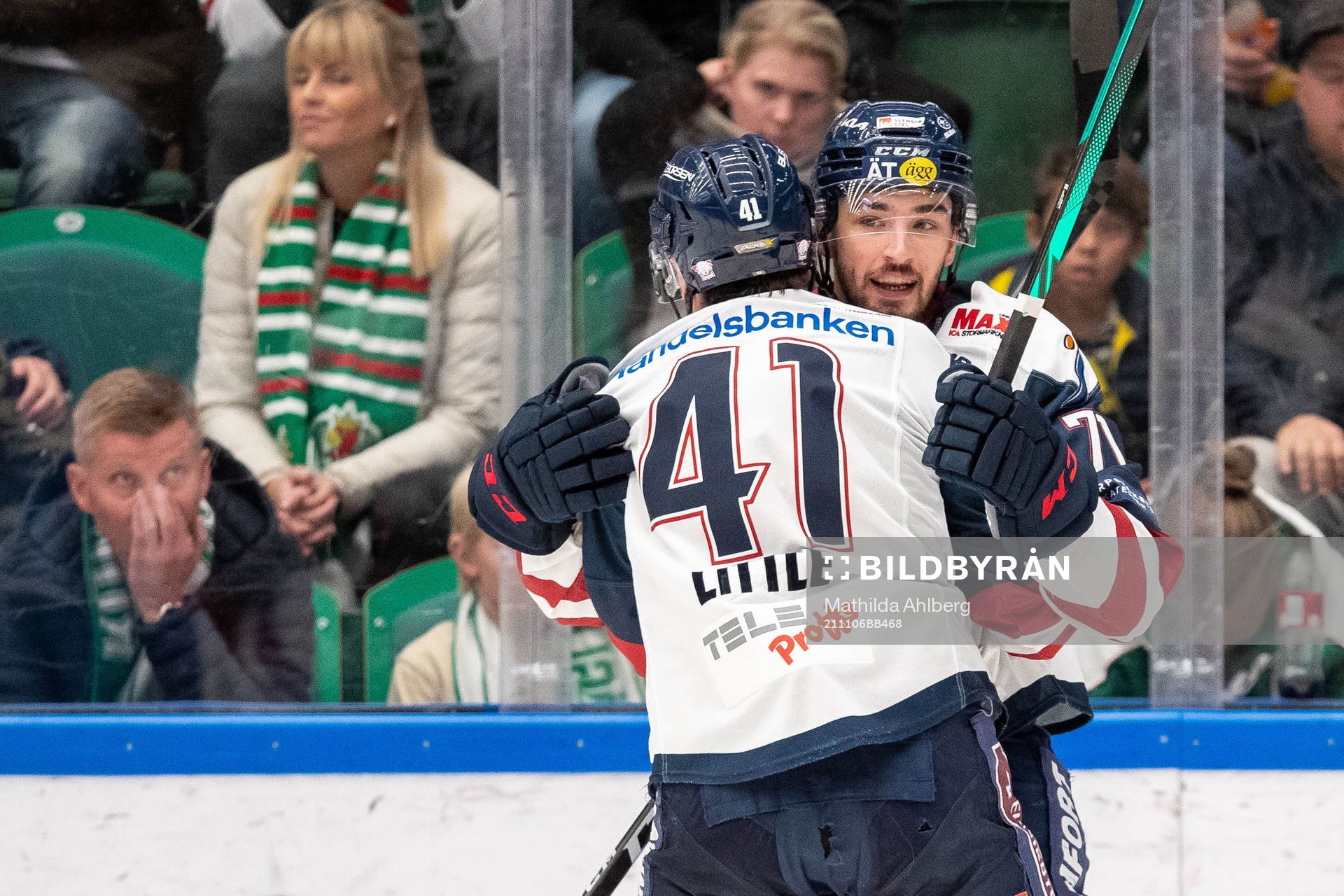 Linköpings Robert Lantosi jublar