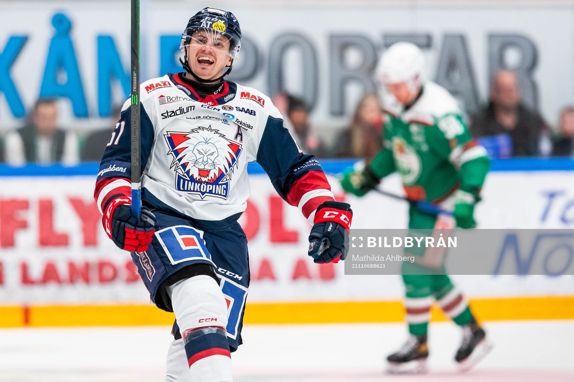 Linköpings Markus Ljungh jublar
