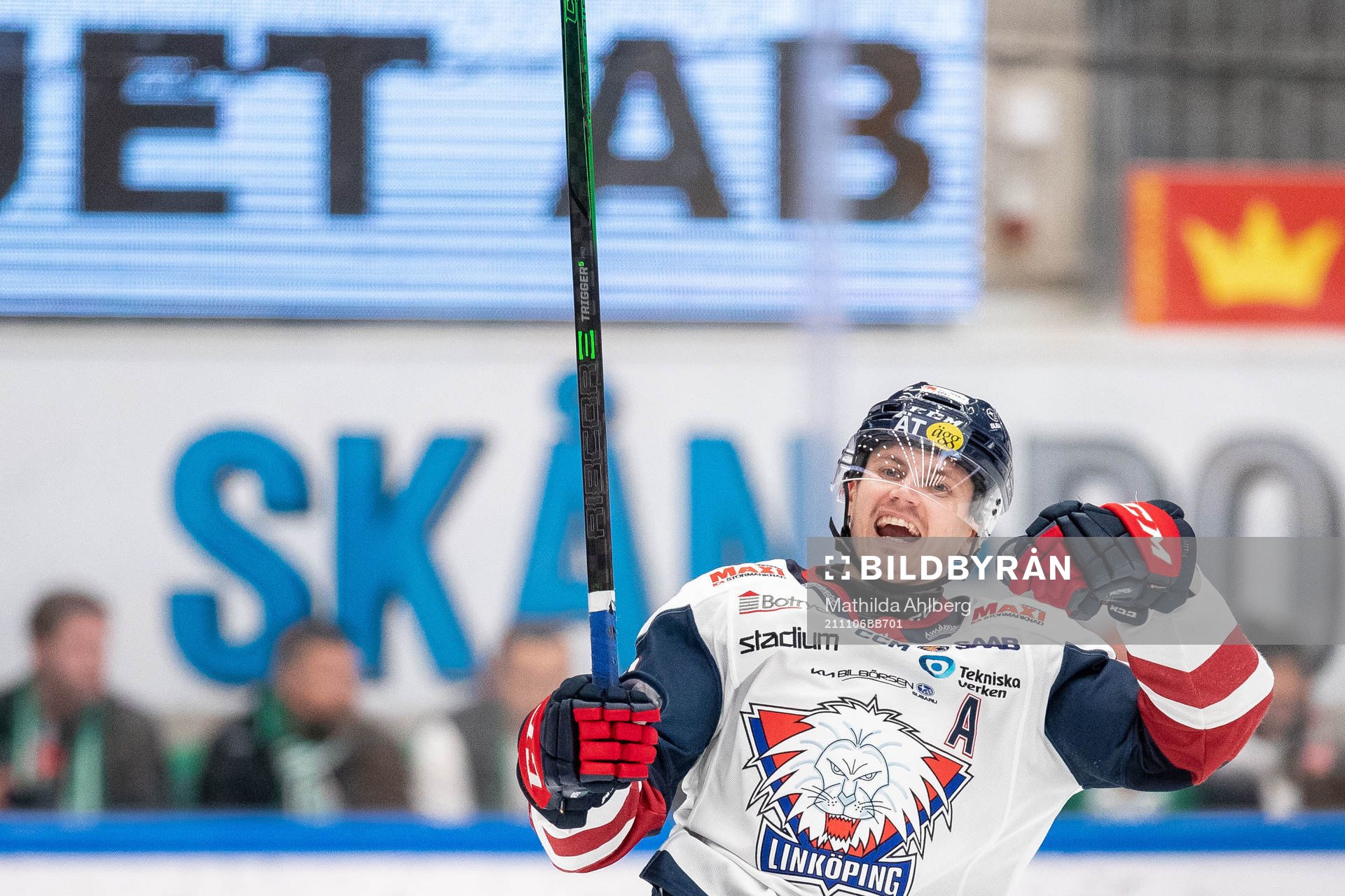 Linköpings Markus Ljungh jublar
