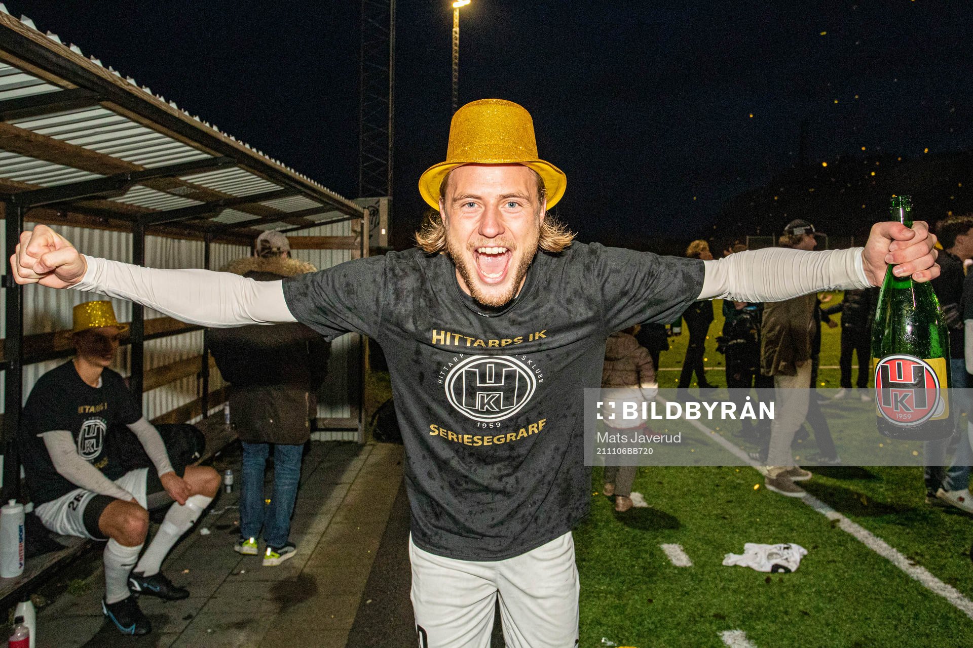 Hittarps IKs Oliver Åkerman, som