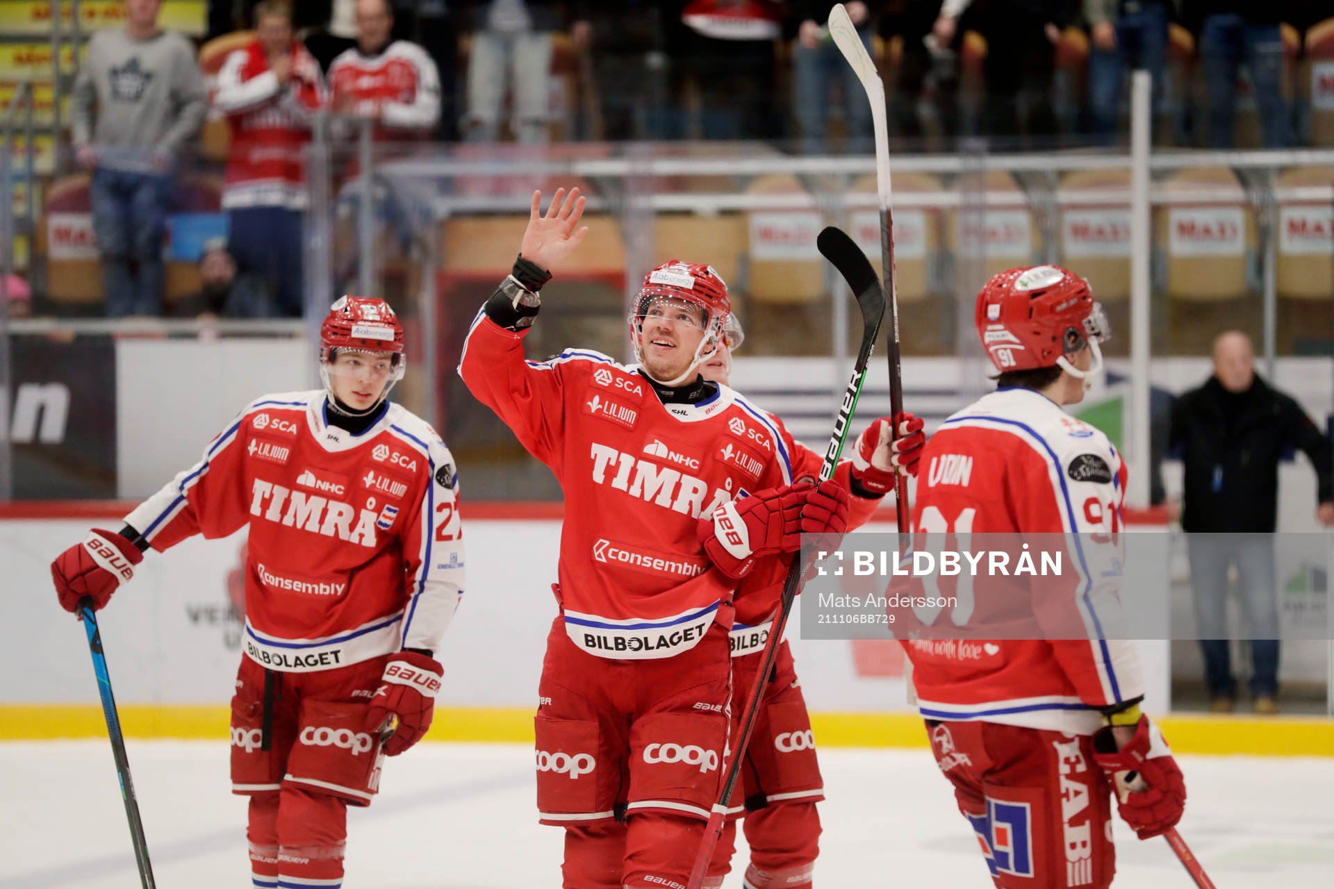Timrås Morten Madsen jublar