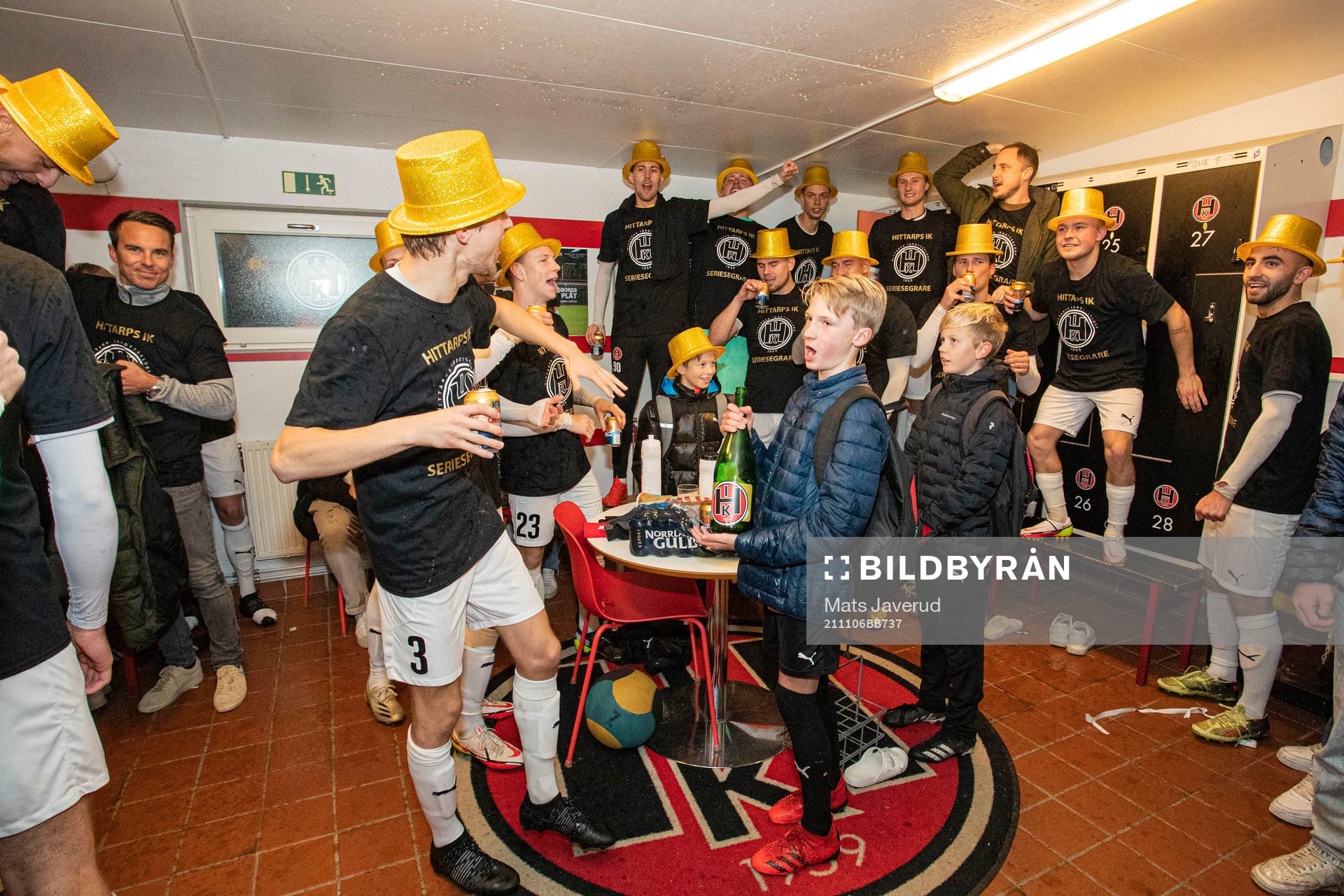Glädje i omklädningsrummet