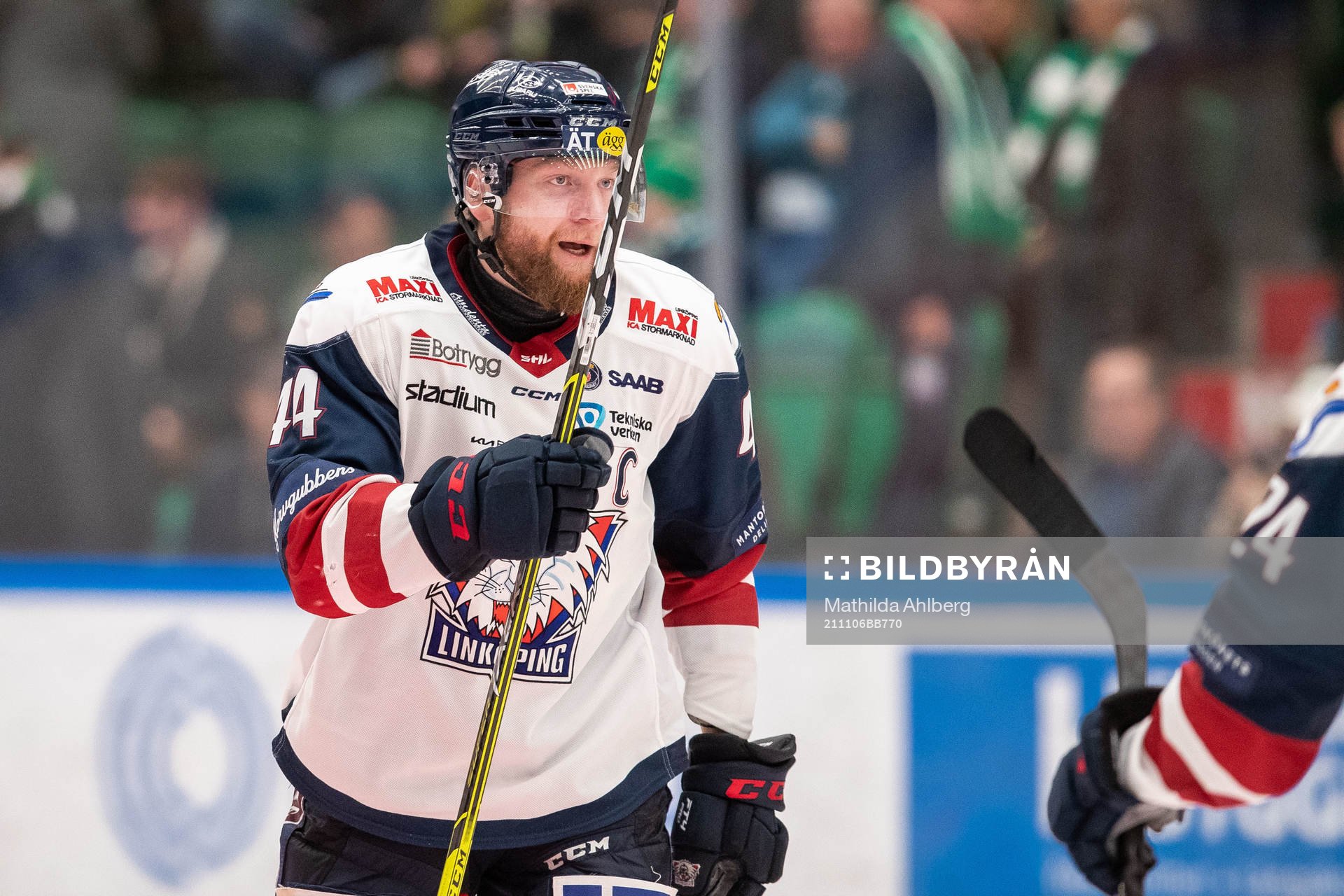 Linköpings Jonas Junland jublar