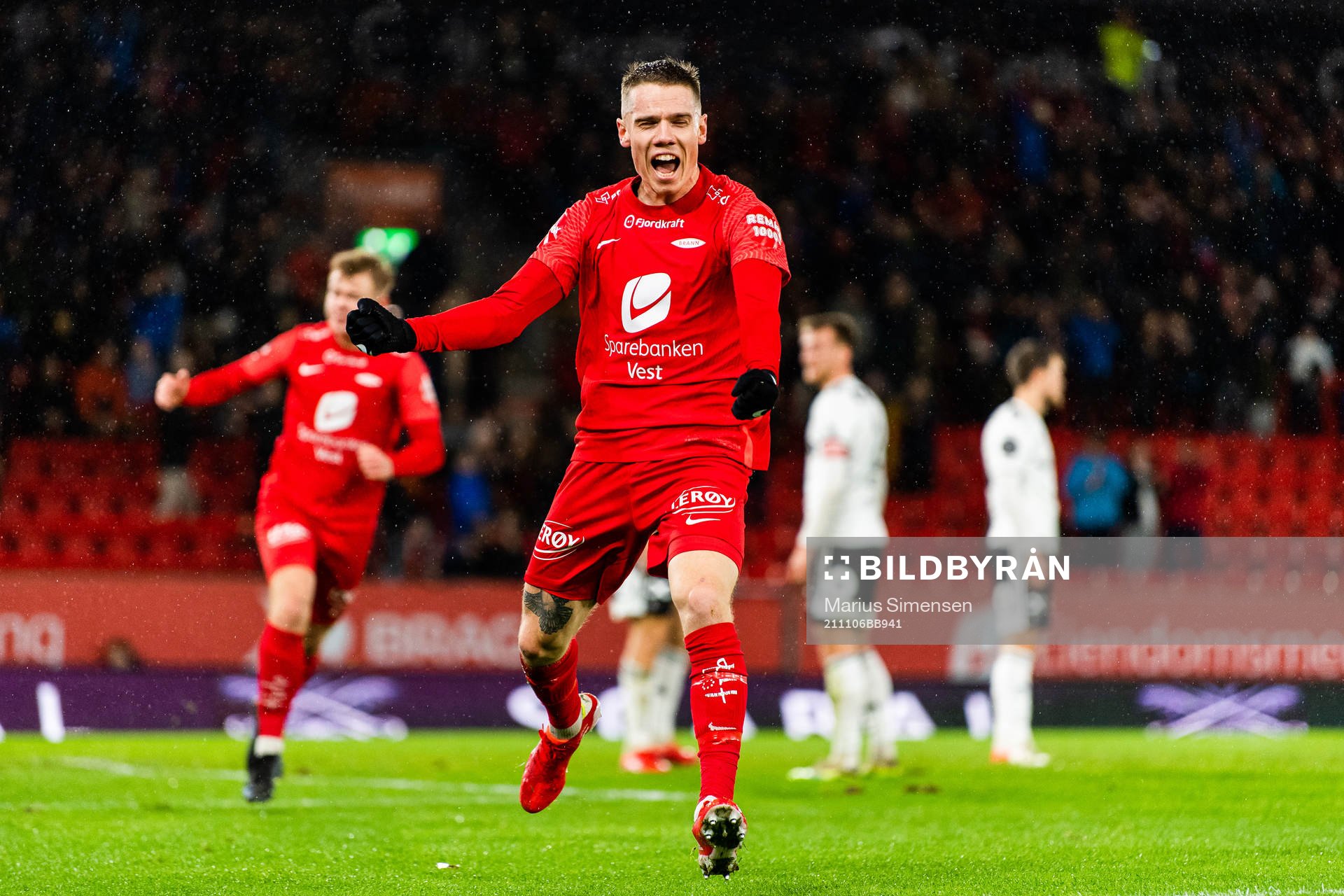 Robert Taylor of Brann celebrates