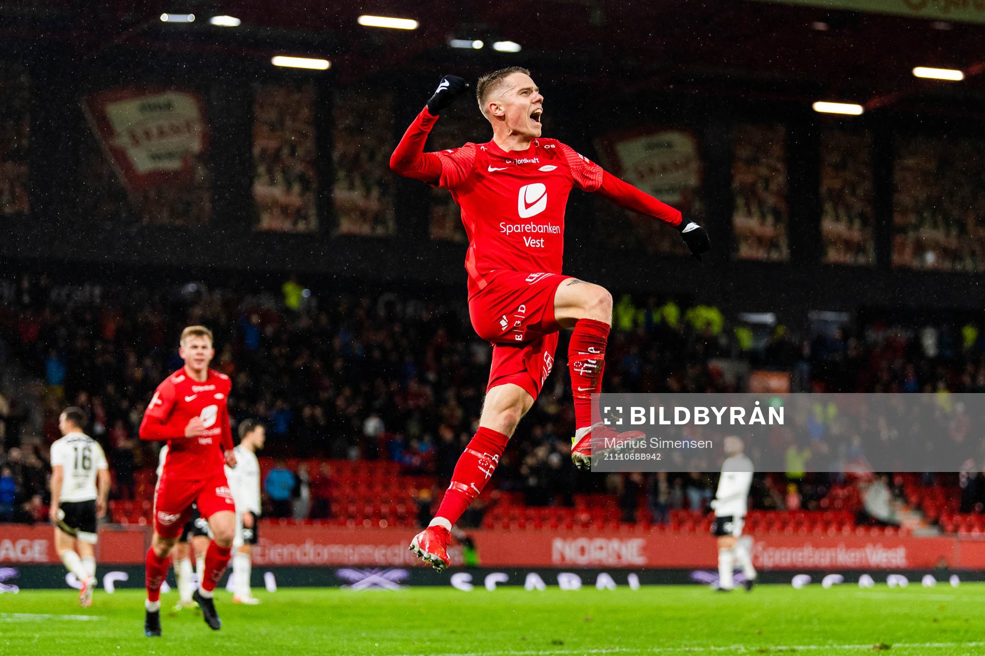 Robert Taylor of Brann celebrates