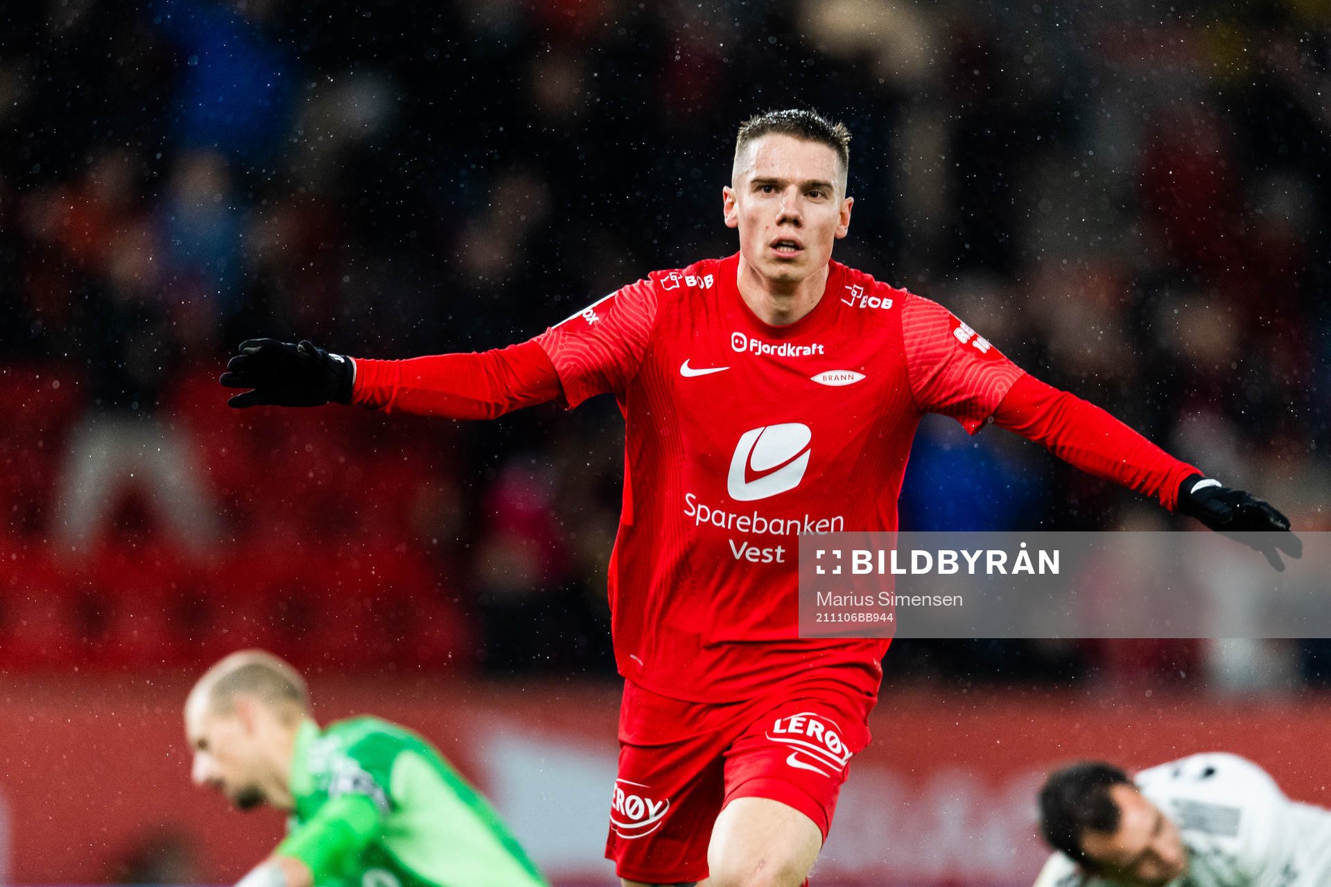 Robert Taylor of Brann celebrates