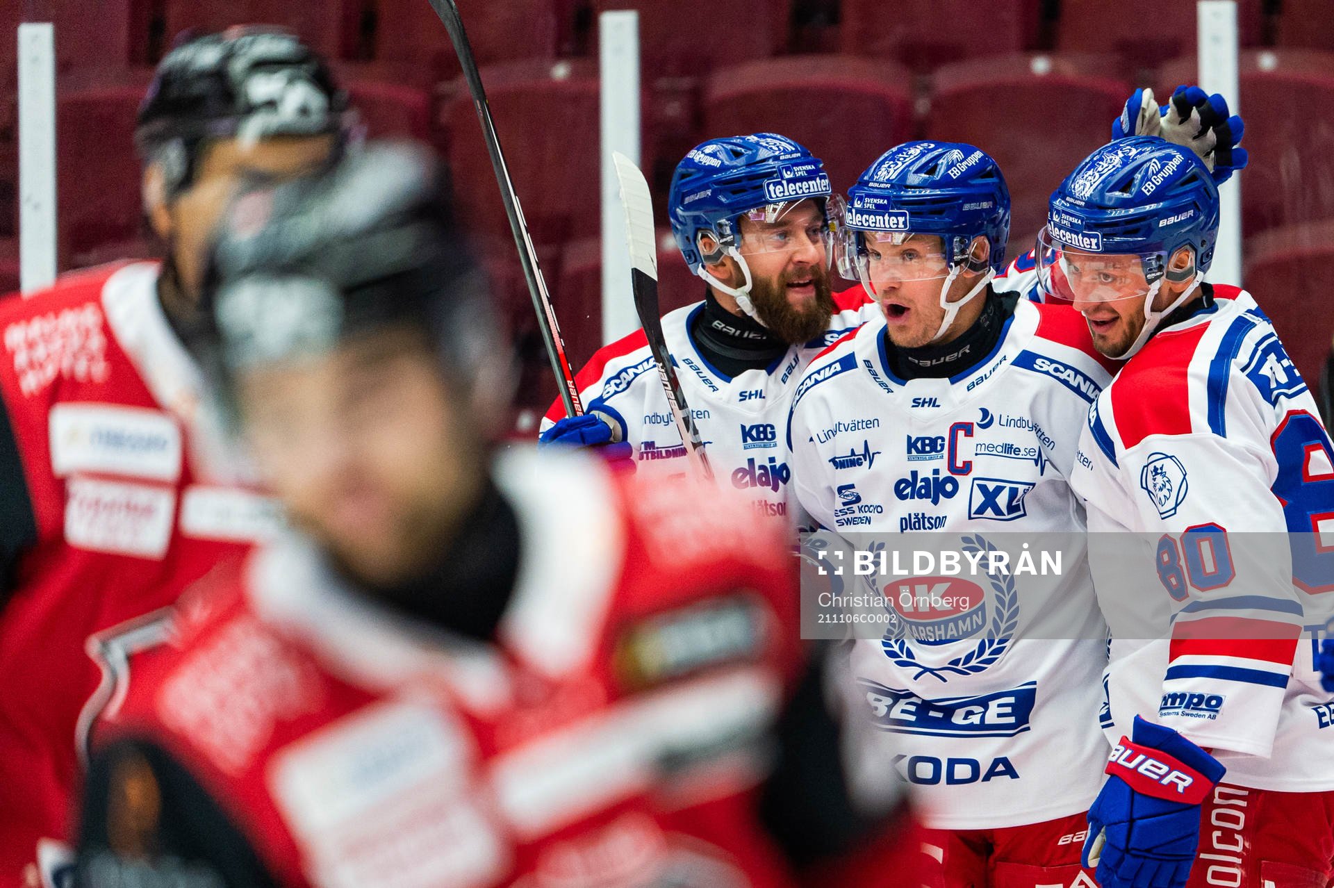 Oskarshamns Hynek Zohorna, Jonas Engström och Tomas