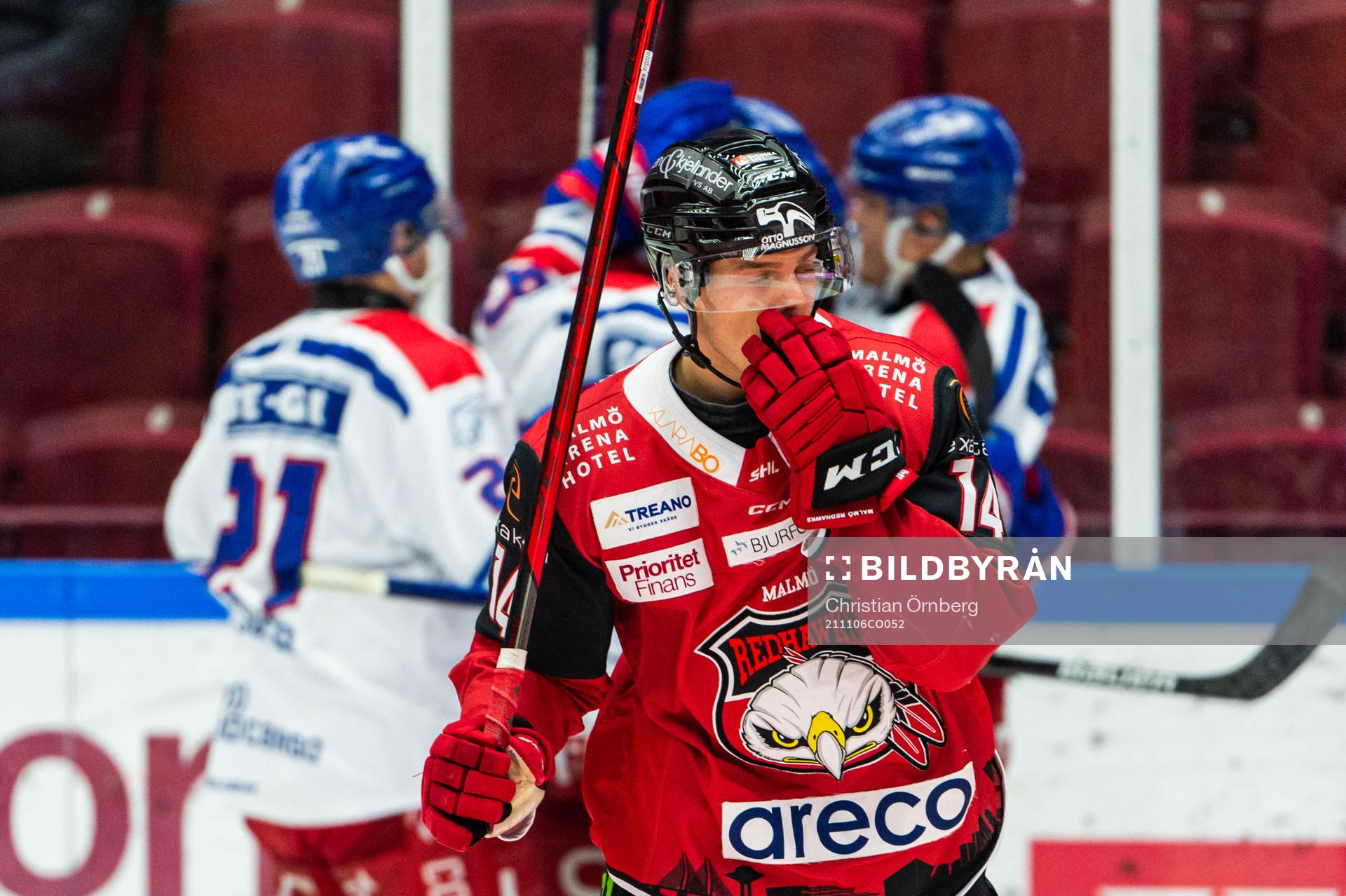 Malmö Redhawks Carl-Johan Lerby deppar