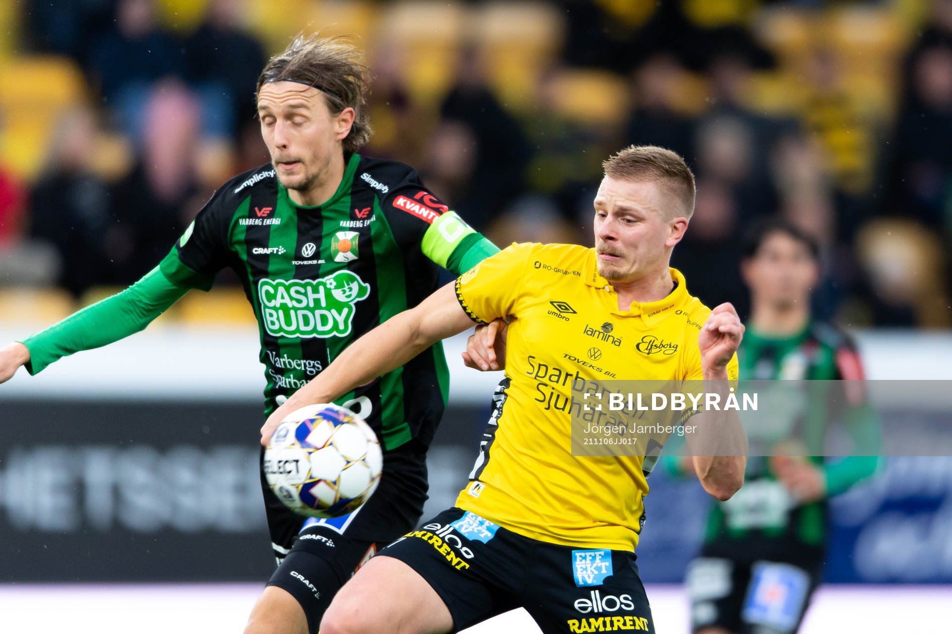 Varbergs Joakim Lindner och  Elfsborgs Per Frick