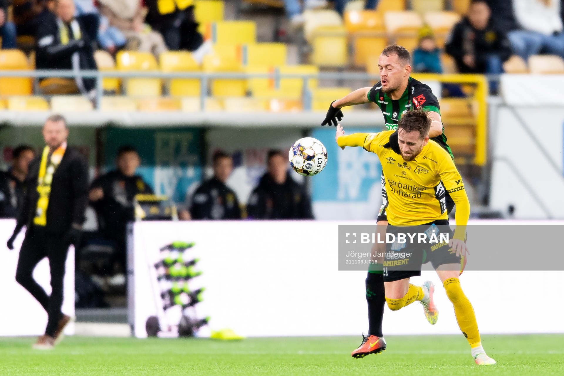Varbergs Albert Ejupi och Elfsborgs Rasmus Alm