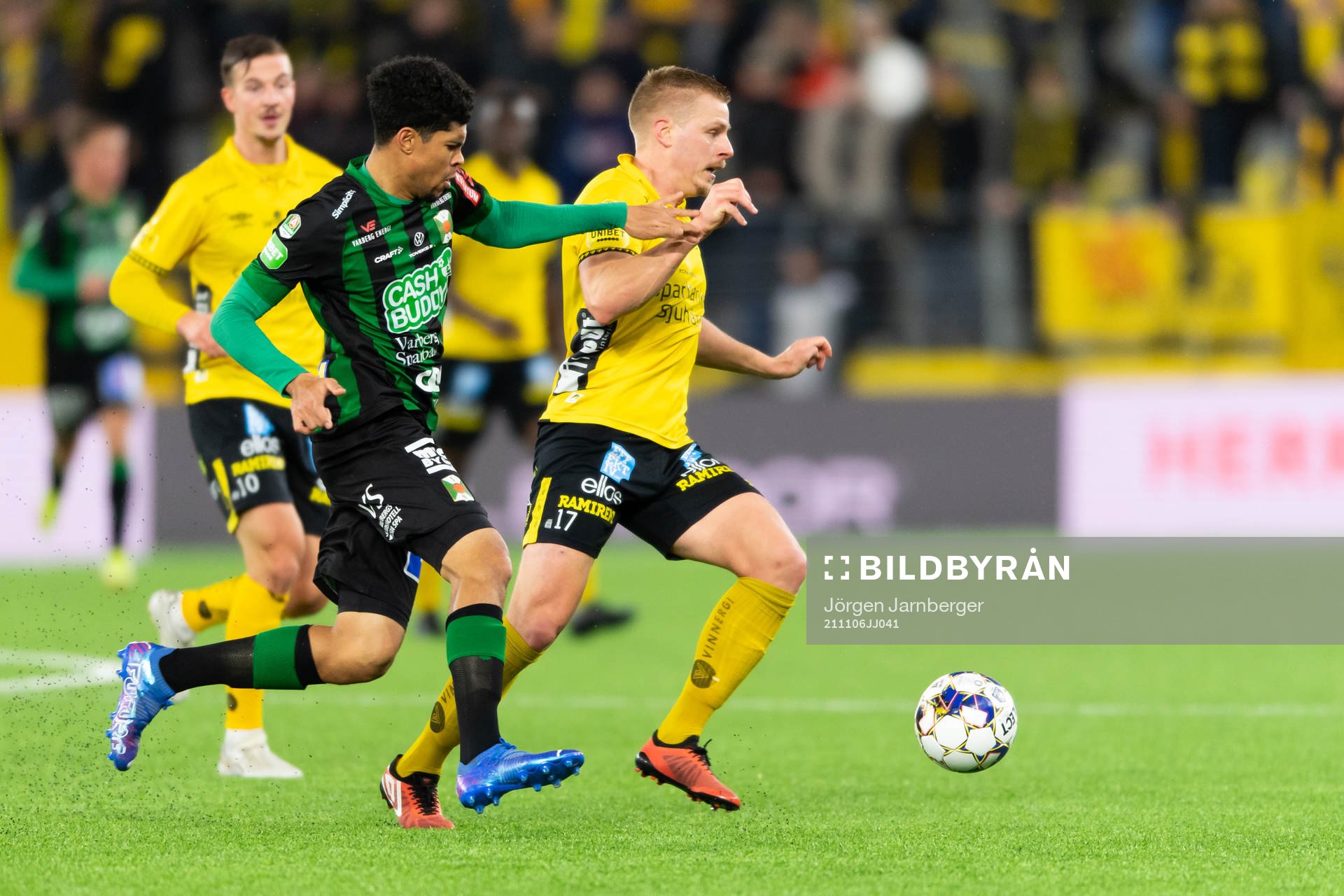 Varbergs Luke le Roux och  Elfsborgs Per Frick