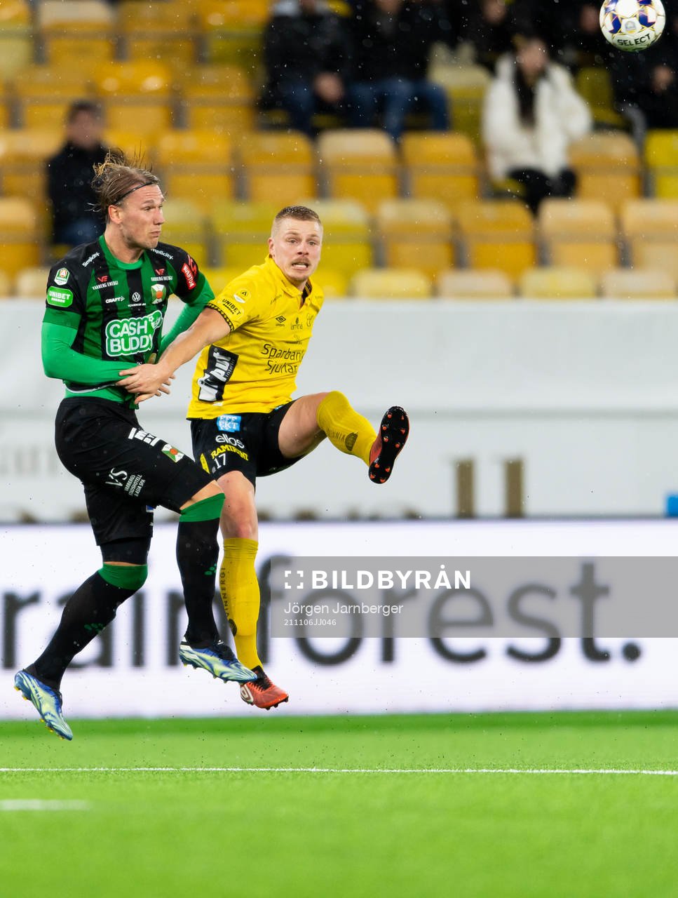Varbergs Joakim Lindner och  Elfsborgs Per Frick