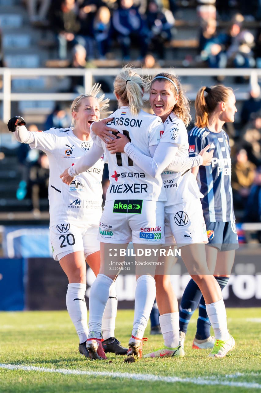 Rosengårds Mimmi Larsson jublar