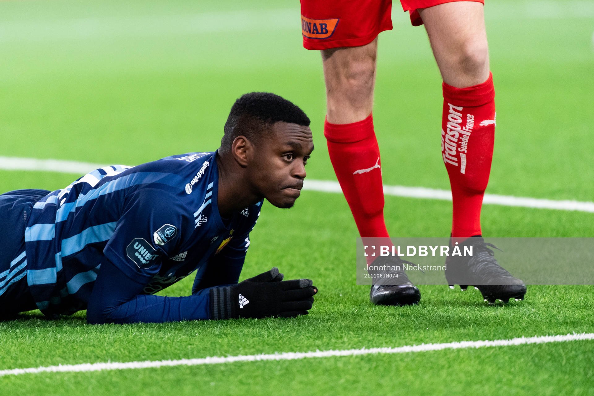 Djurgårdens Joel Asoro deppar
