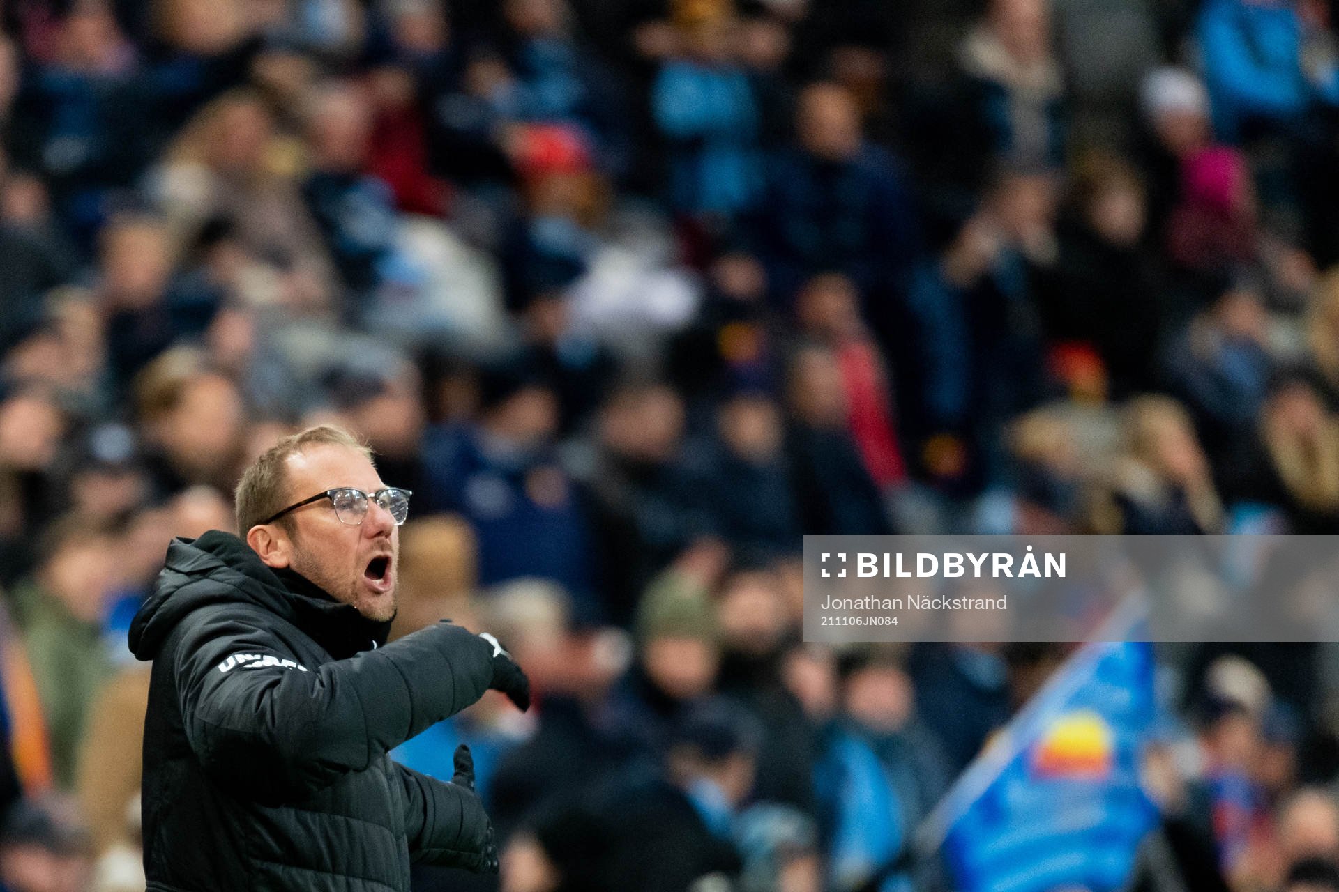 Halmstads manager Magnus Haglund