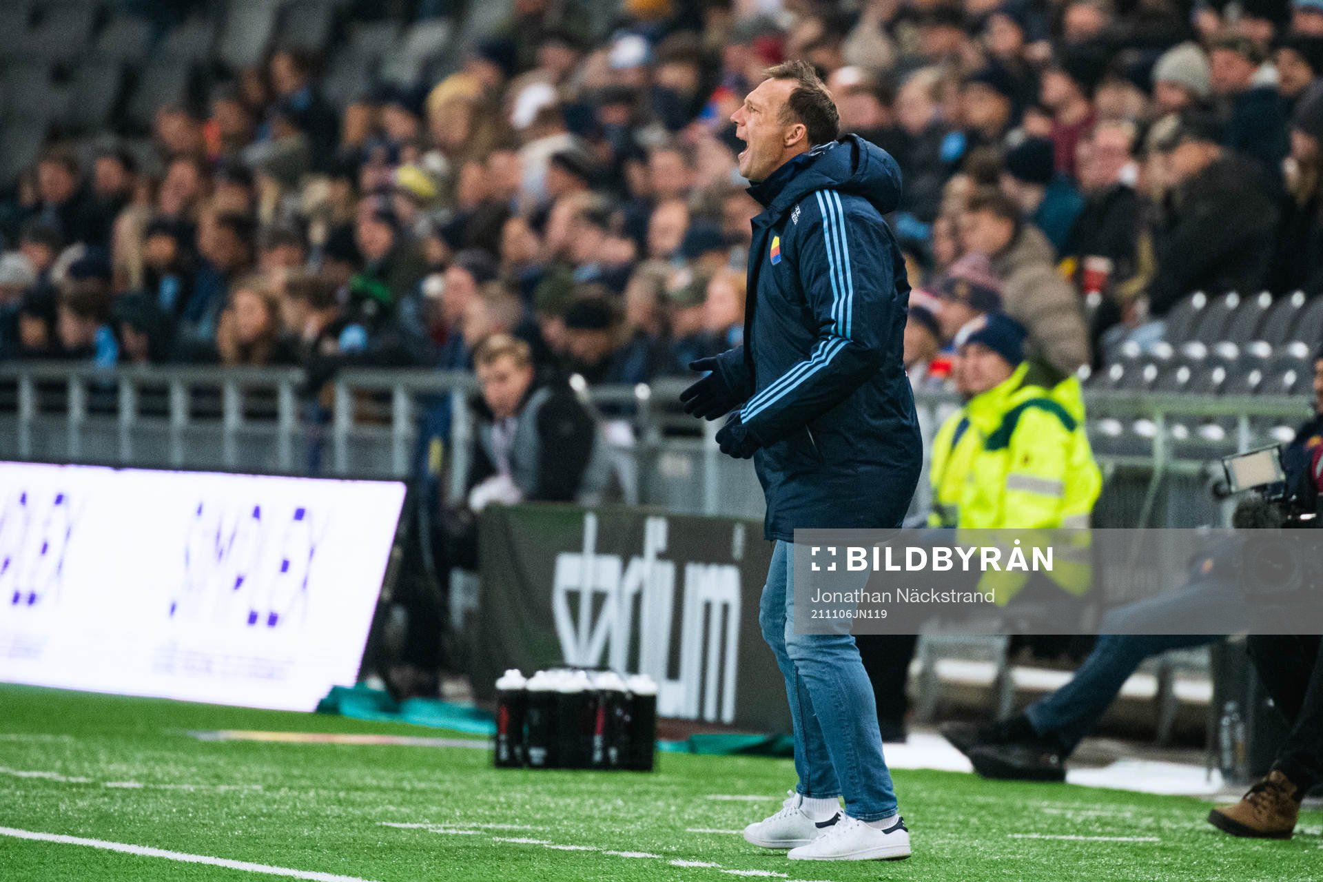 Djurgårdens tränare Kim Bergstrand