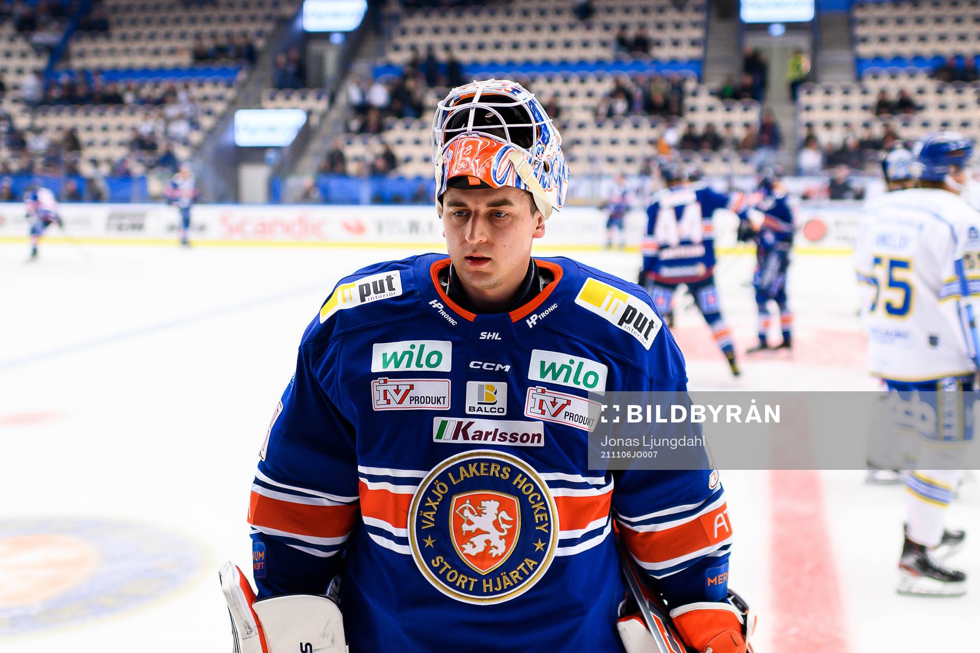 Växjös målvakt Janis Kalnins