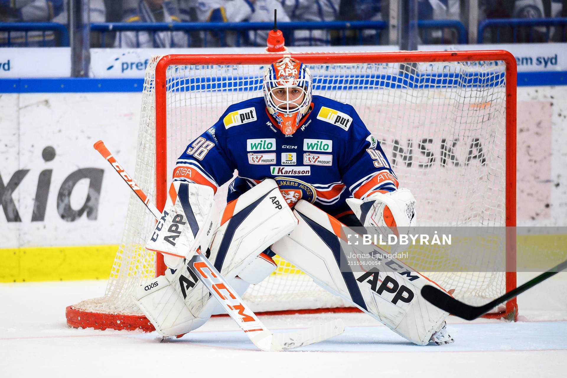 Växjös målvakt Janis Kalnins