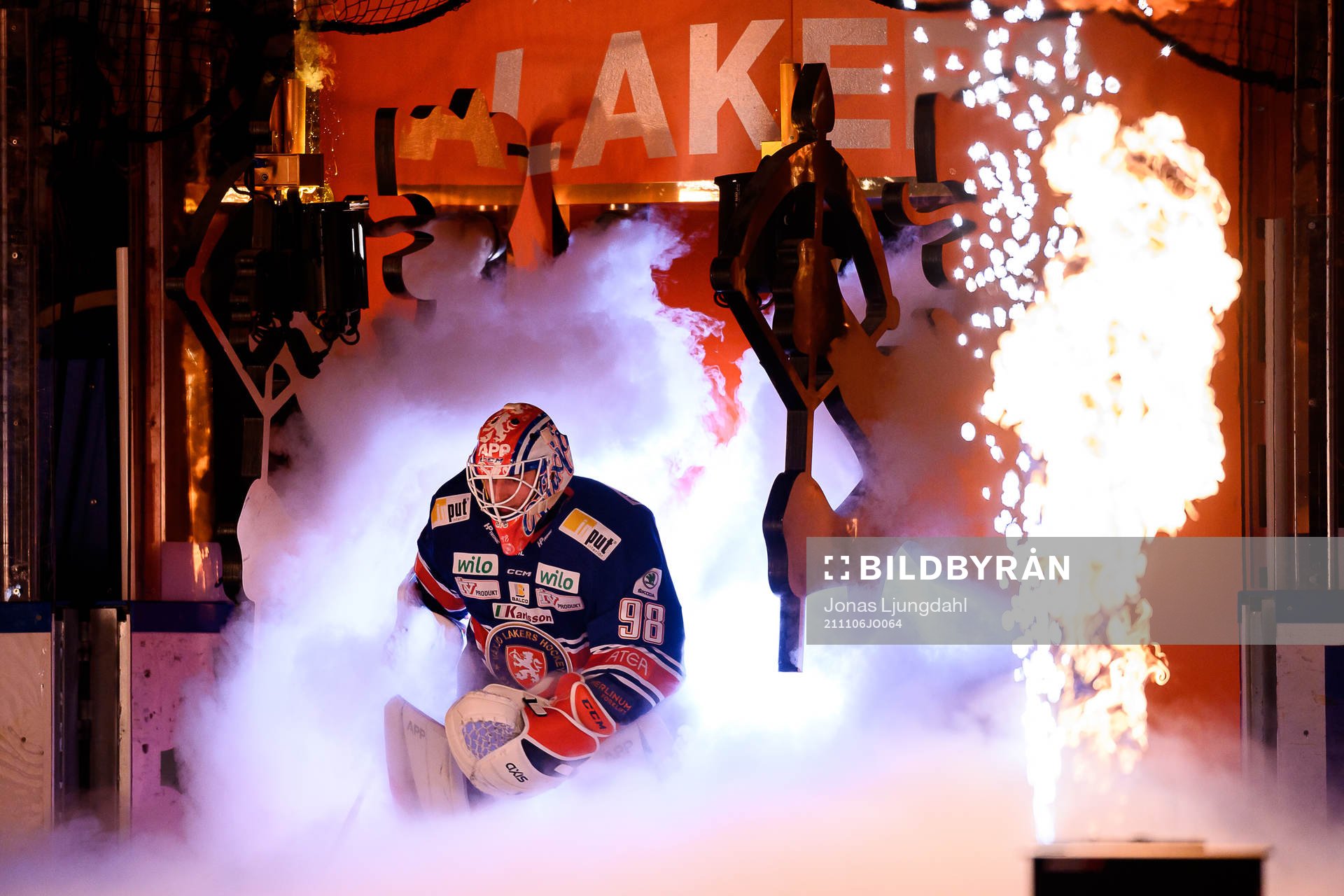 Växjös målvakt Janis Kalnins