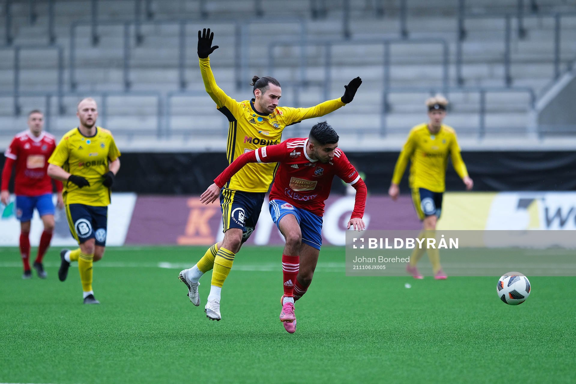 Ängelholms William Kvist och Sävedalens Ajhan Djabarl