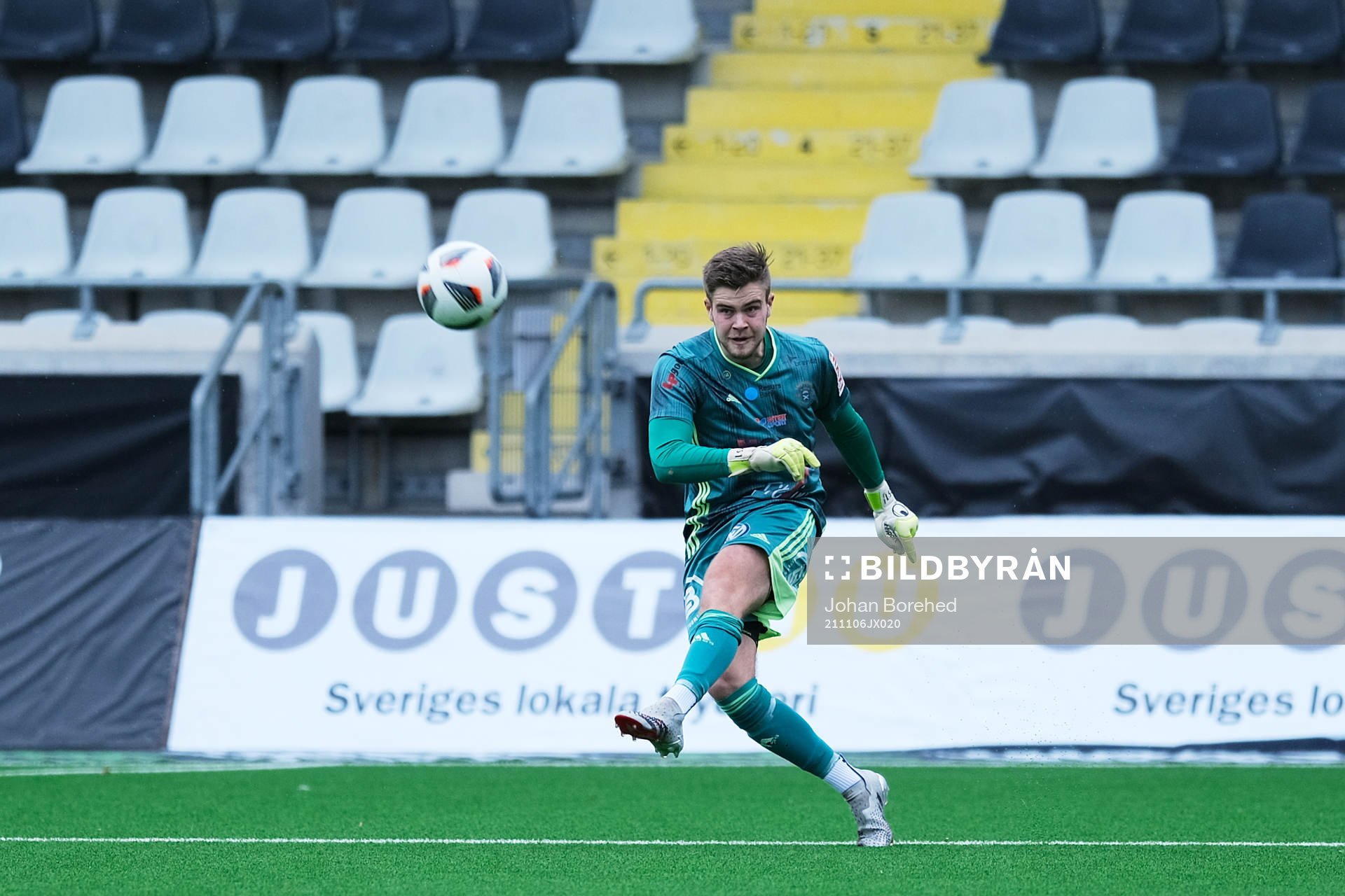 Ängelholms målvakt Robin Streifert