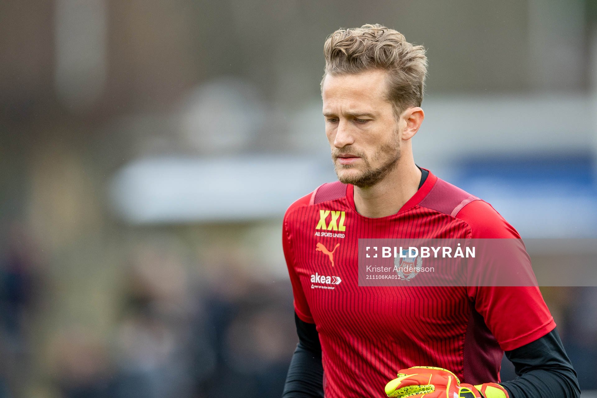 Helsingborgs målvakt Anders Lindegaard