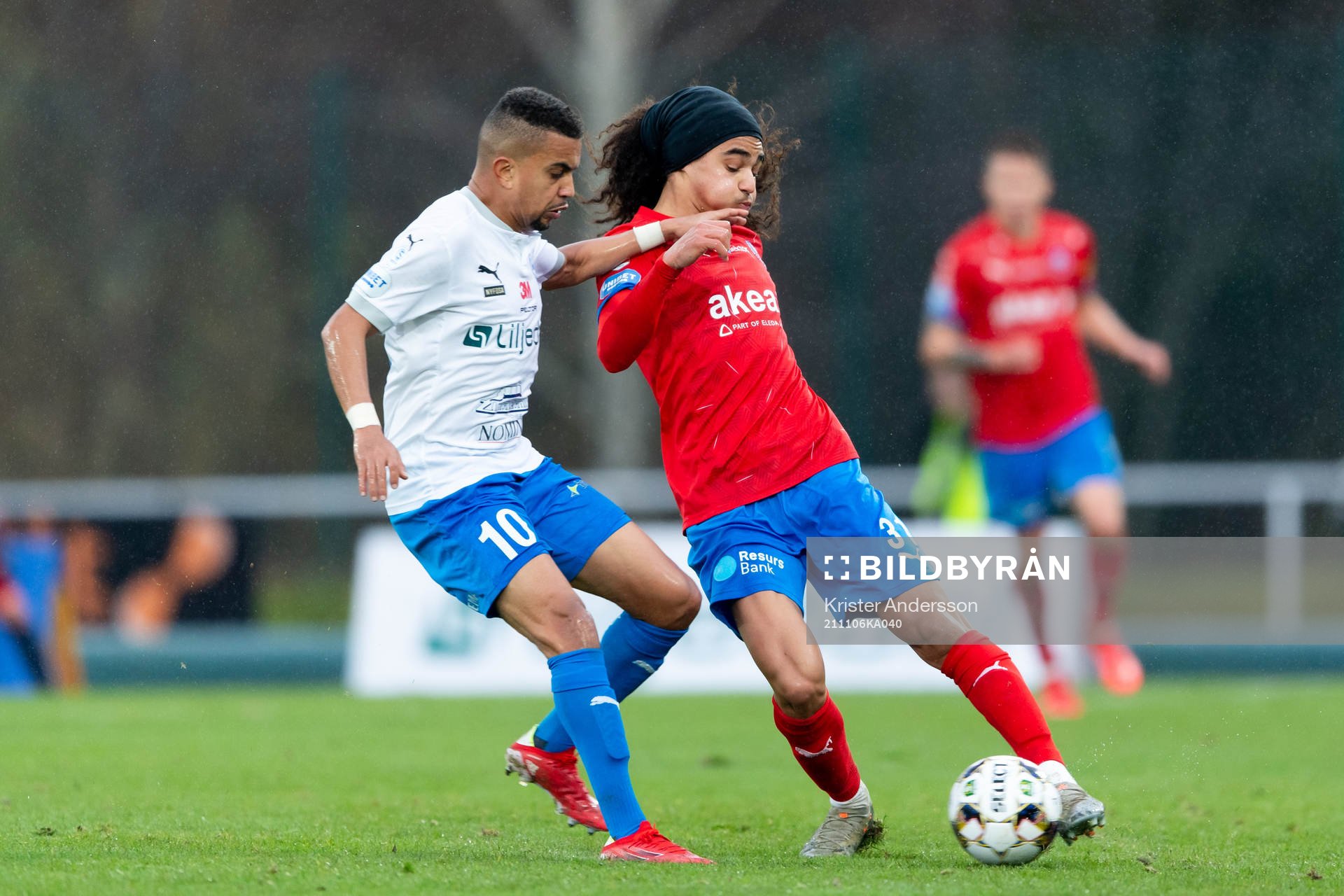 Värnamos Erick Brendon och Helsingborgs Adam Kaied