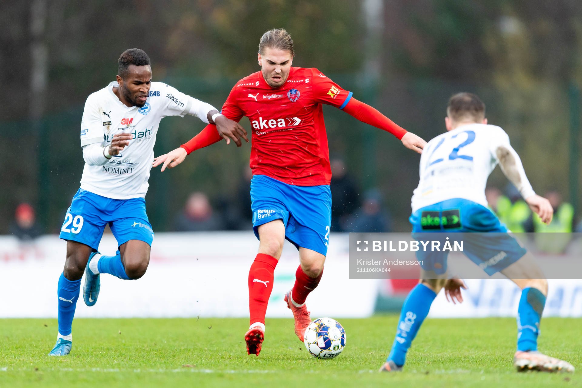 Värnamos Christian Moses och  Helsingborgs Charlie Weberg