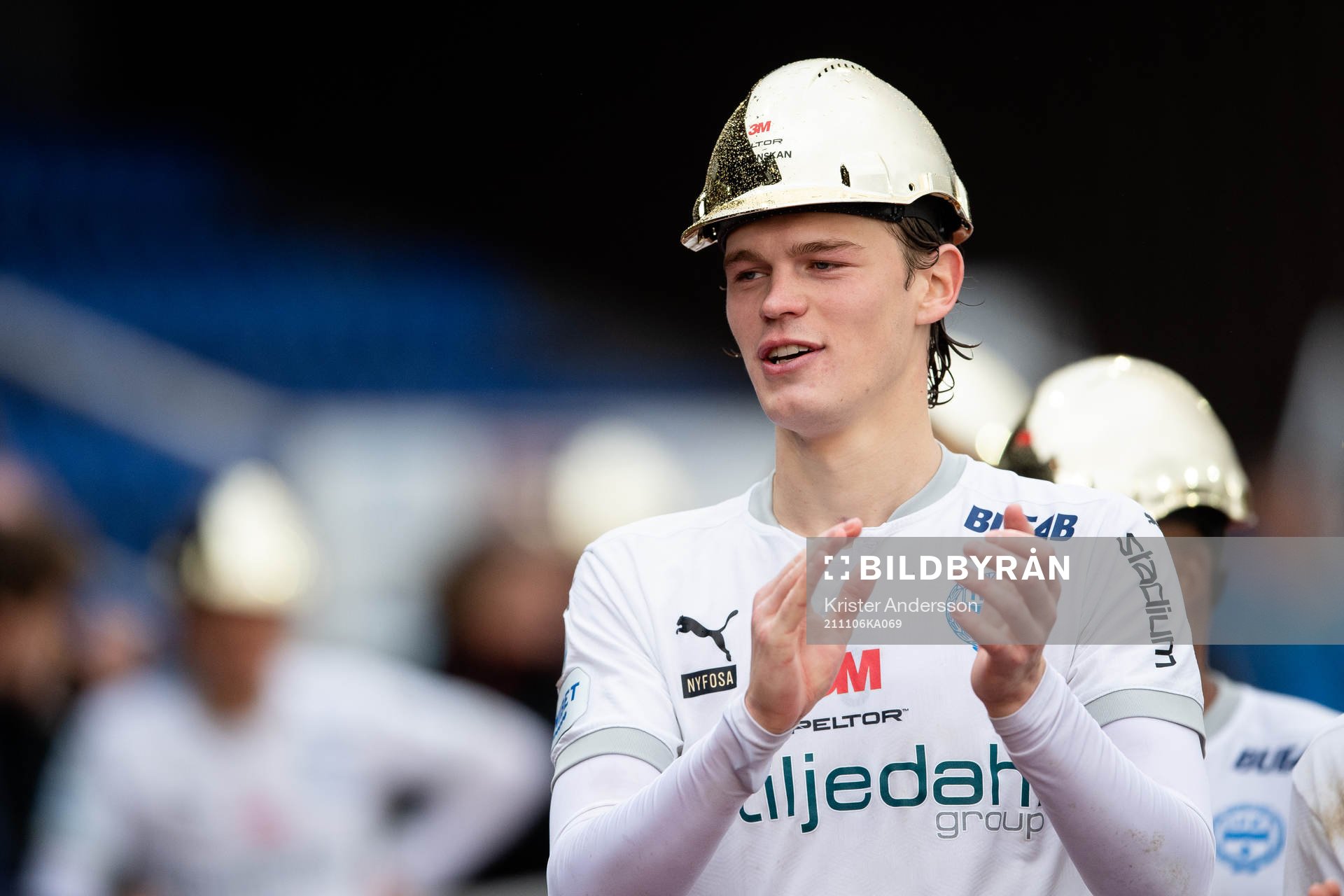 Värnamos Hugo Andersson jublar