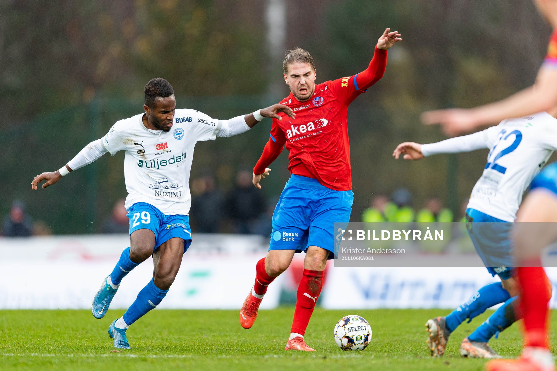 Värnamos Christian Moses och Helsingborgs Charlie Weberg