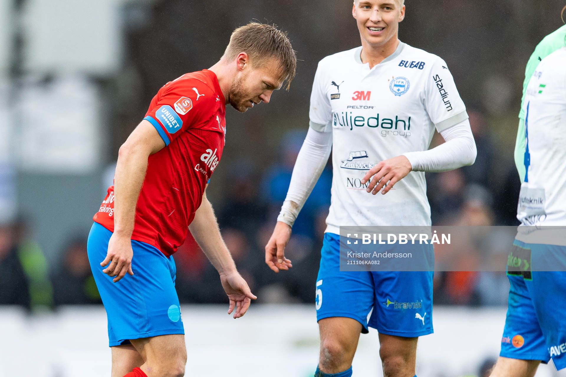 Helsingborgs Andreas Landgren deppar