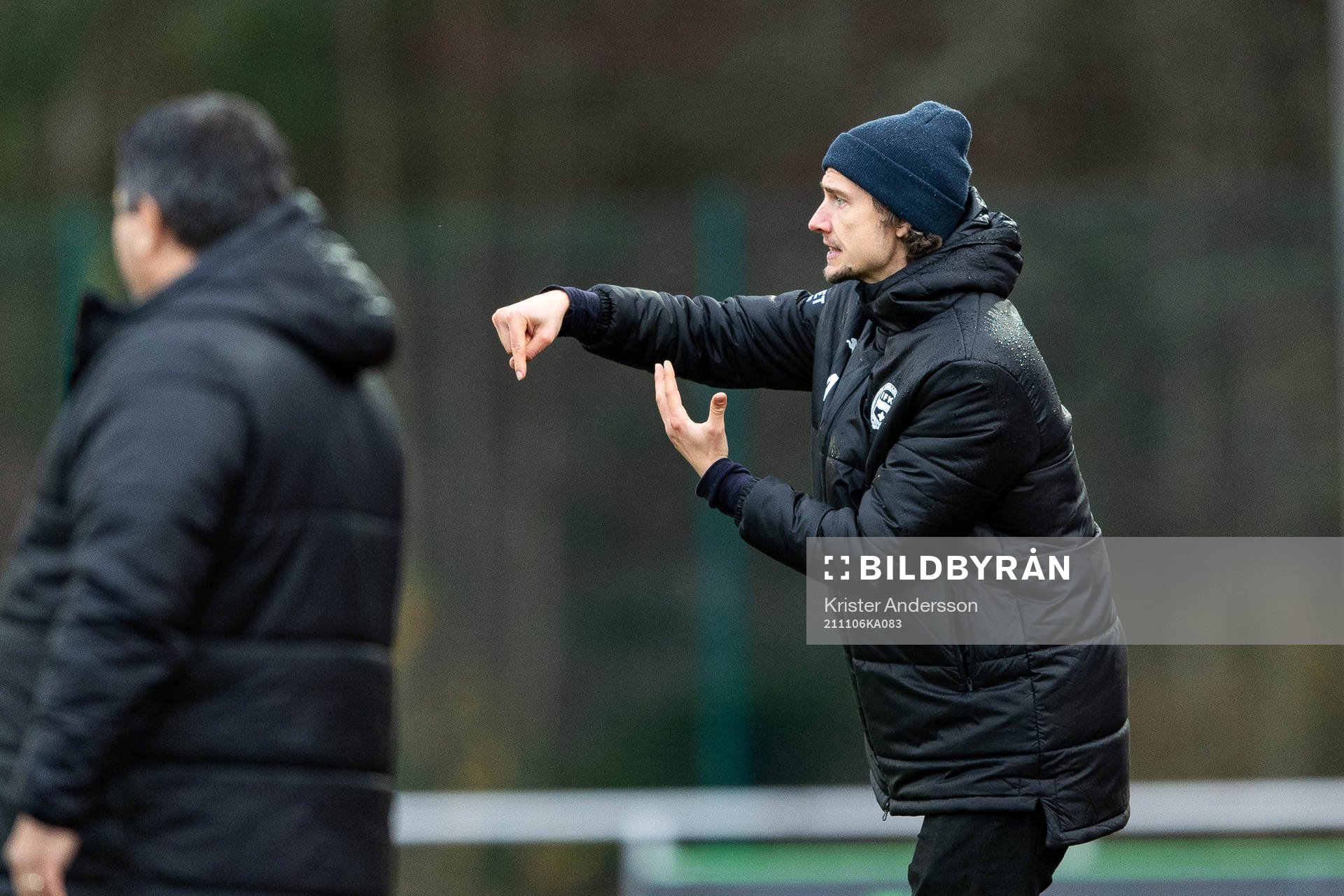 Värnamos tränare Robin Asterhed