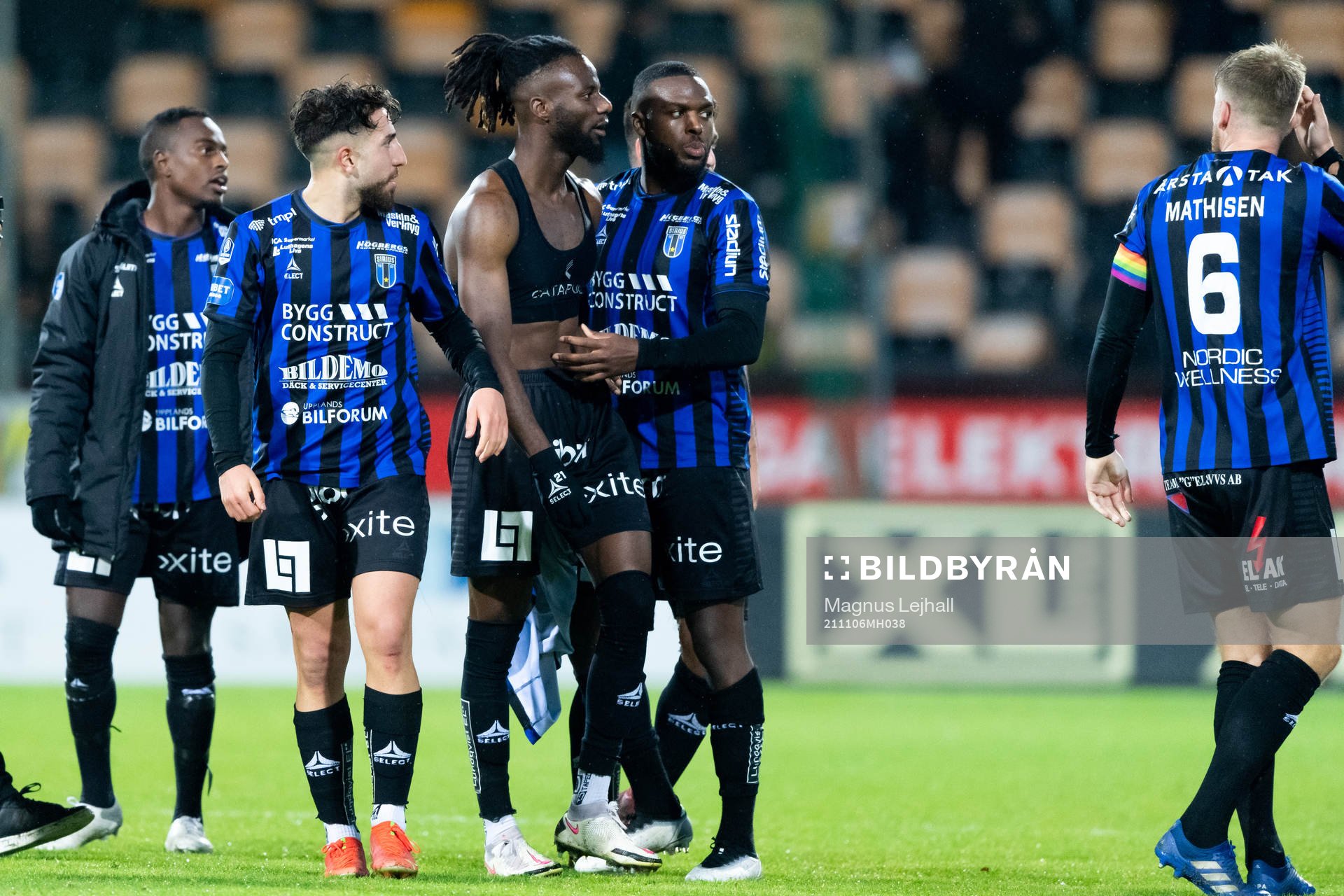 Sirius spelare jublar